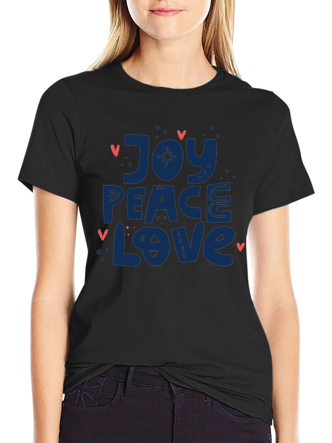 Joy Peace Love Graphic T-Shirt