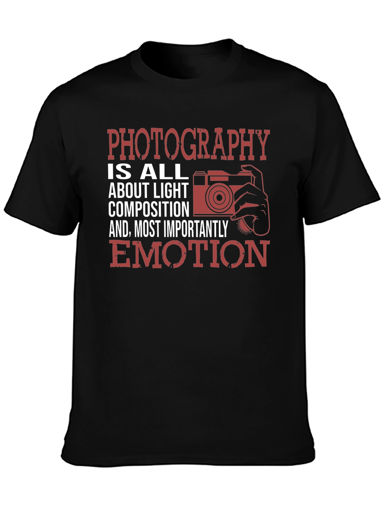 Photography Is All About Emotion T-Shirt