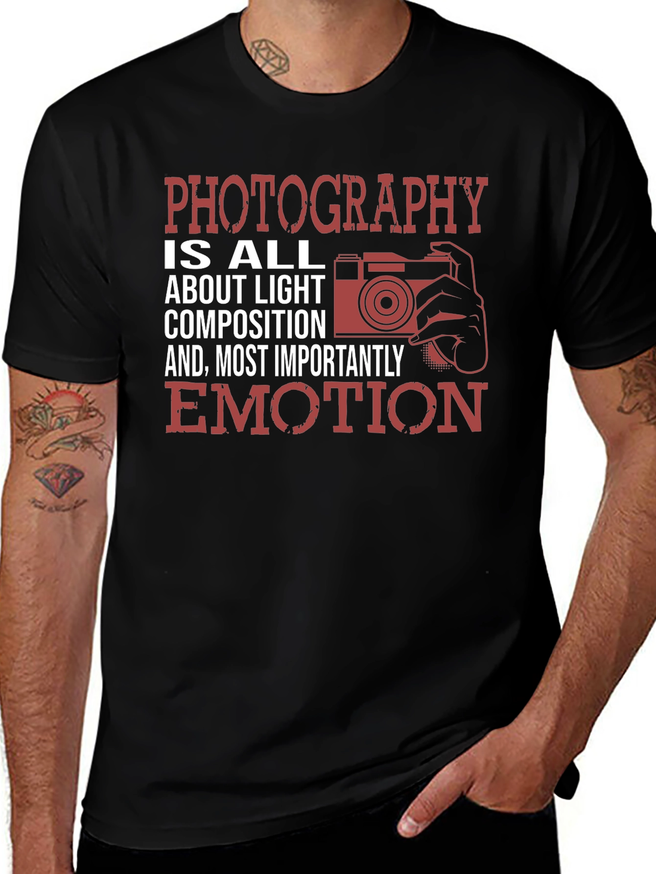 Photography Is All About Emotion T-Shirt