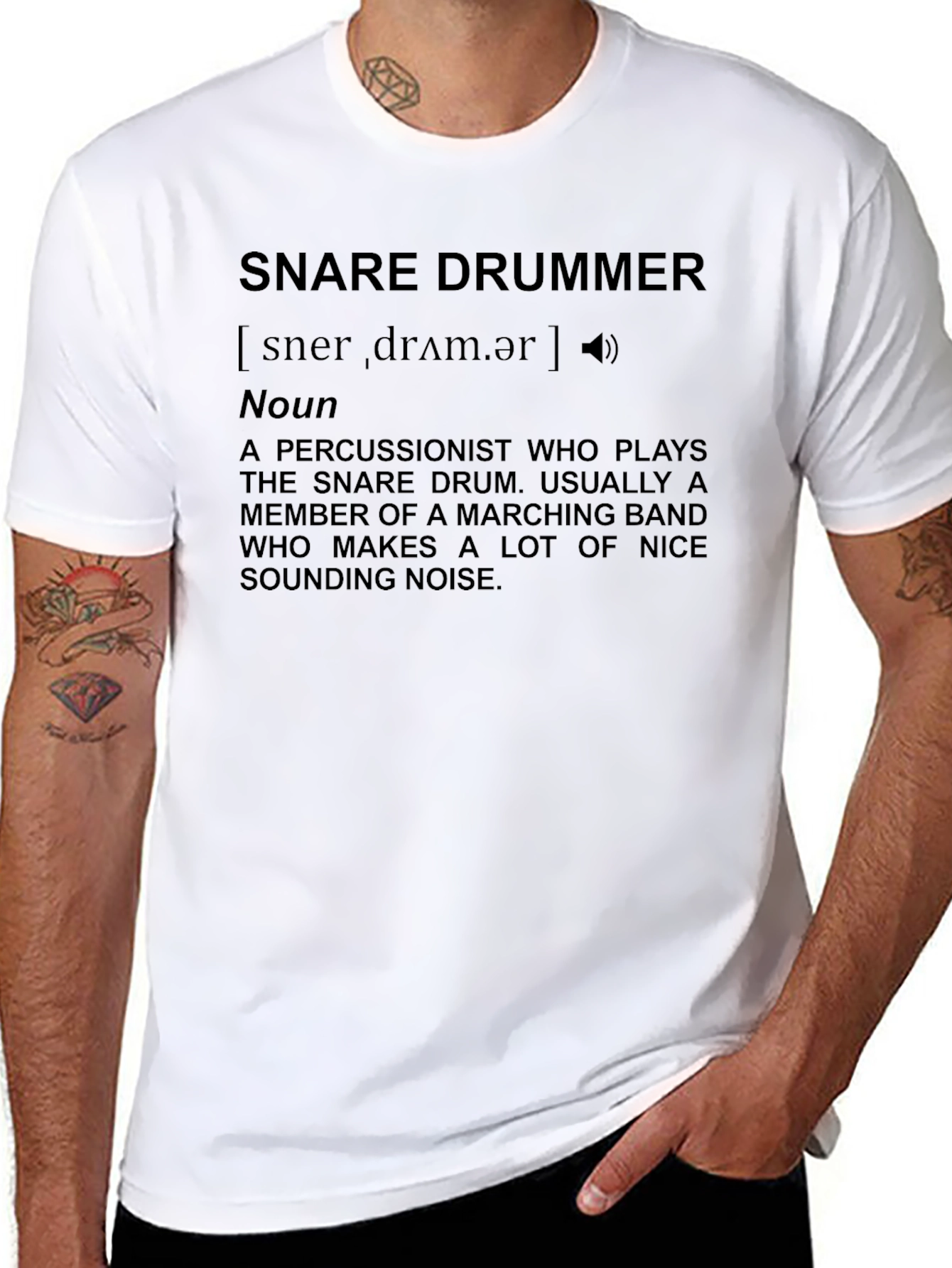 Snare Drummer Definition T-Shirt