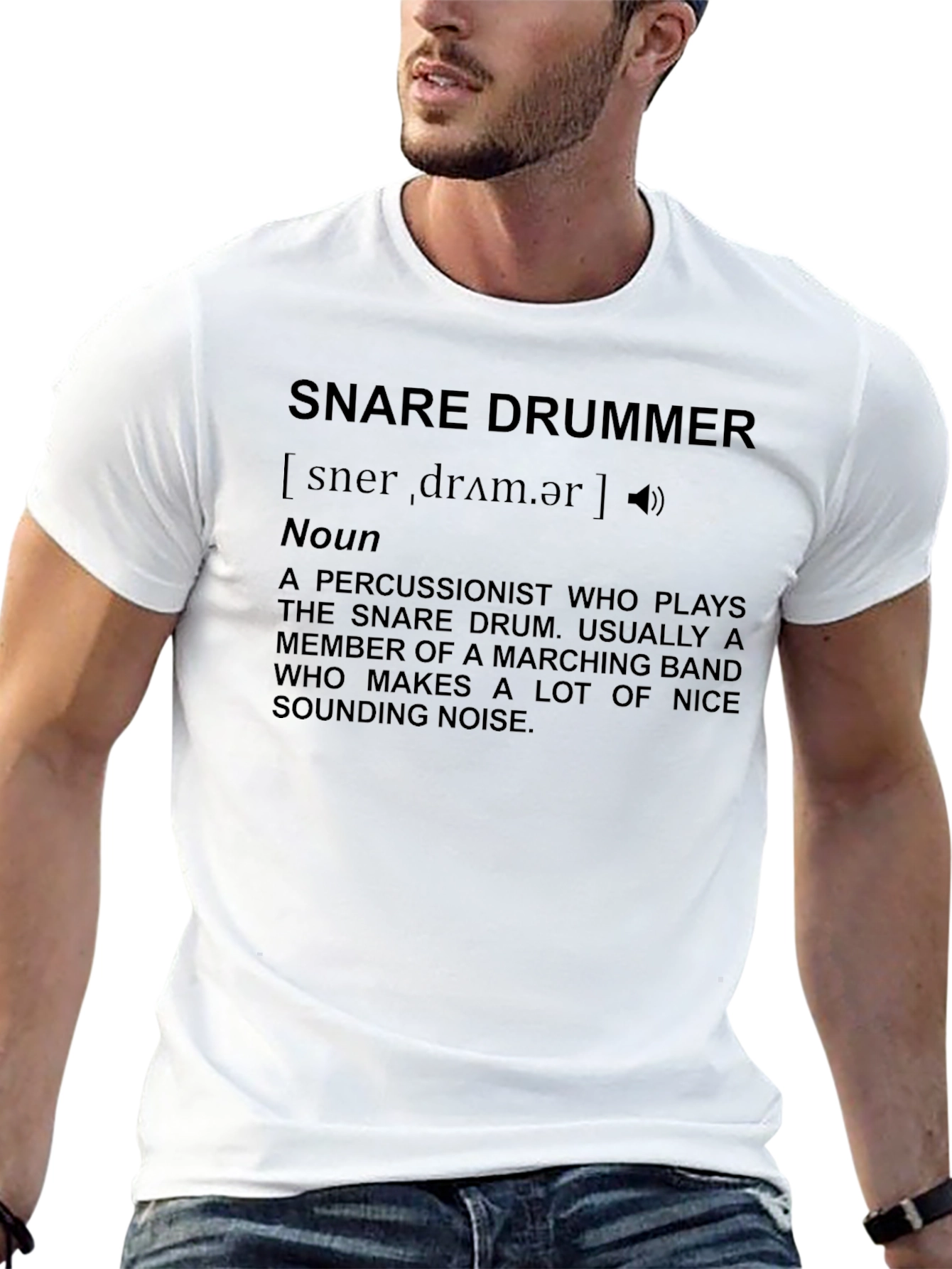 Snare Drummer Definition T-Shirt
