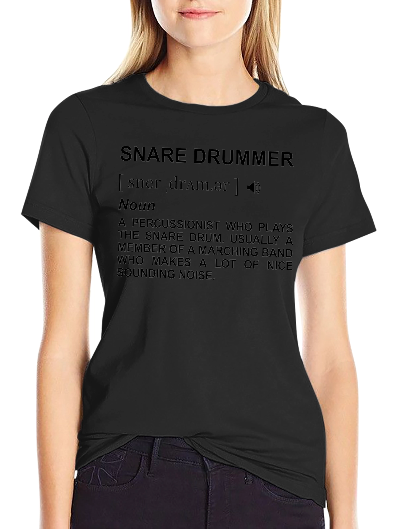 Snare Drummer Definition T-Shirt