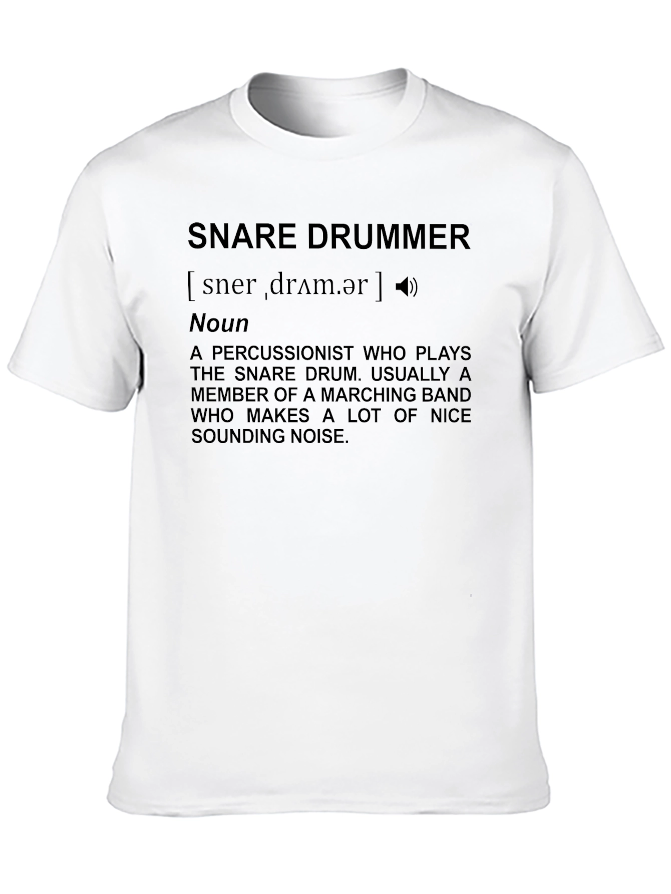 Snare Drummer Definition T-Shirt