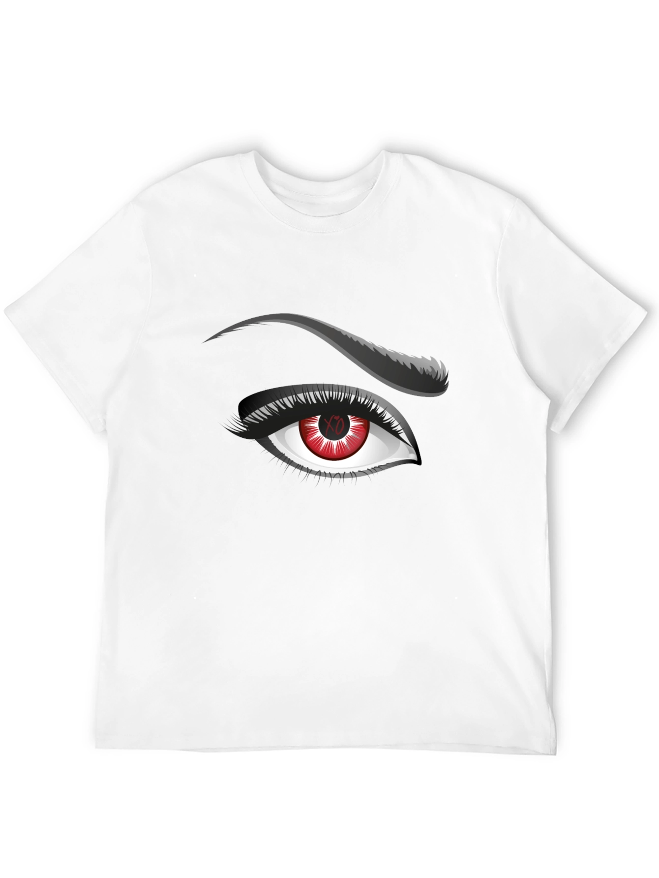 Red Eye Graphic Tee - Mens Black T-Shirt