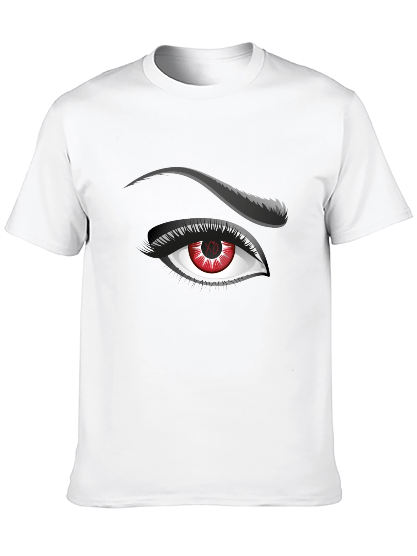Red Eye Graphic Tee - Mens Black T-Shirt