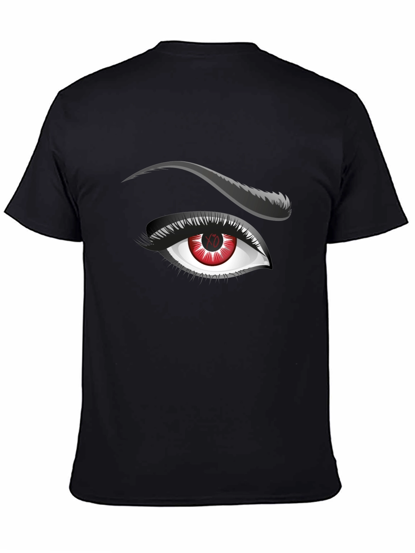 Red Eye Graphic Tee - Mens Black T-Shirt