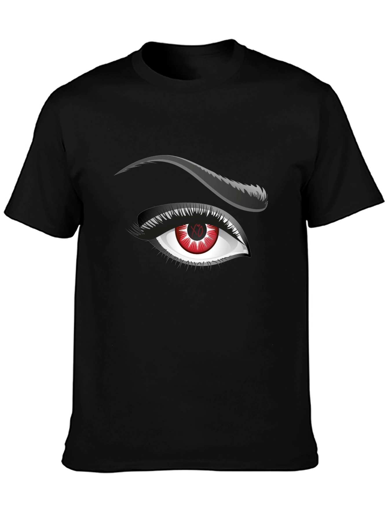 Red Eye Graphic Tee - Mens Black T-Shirt