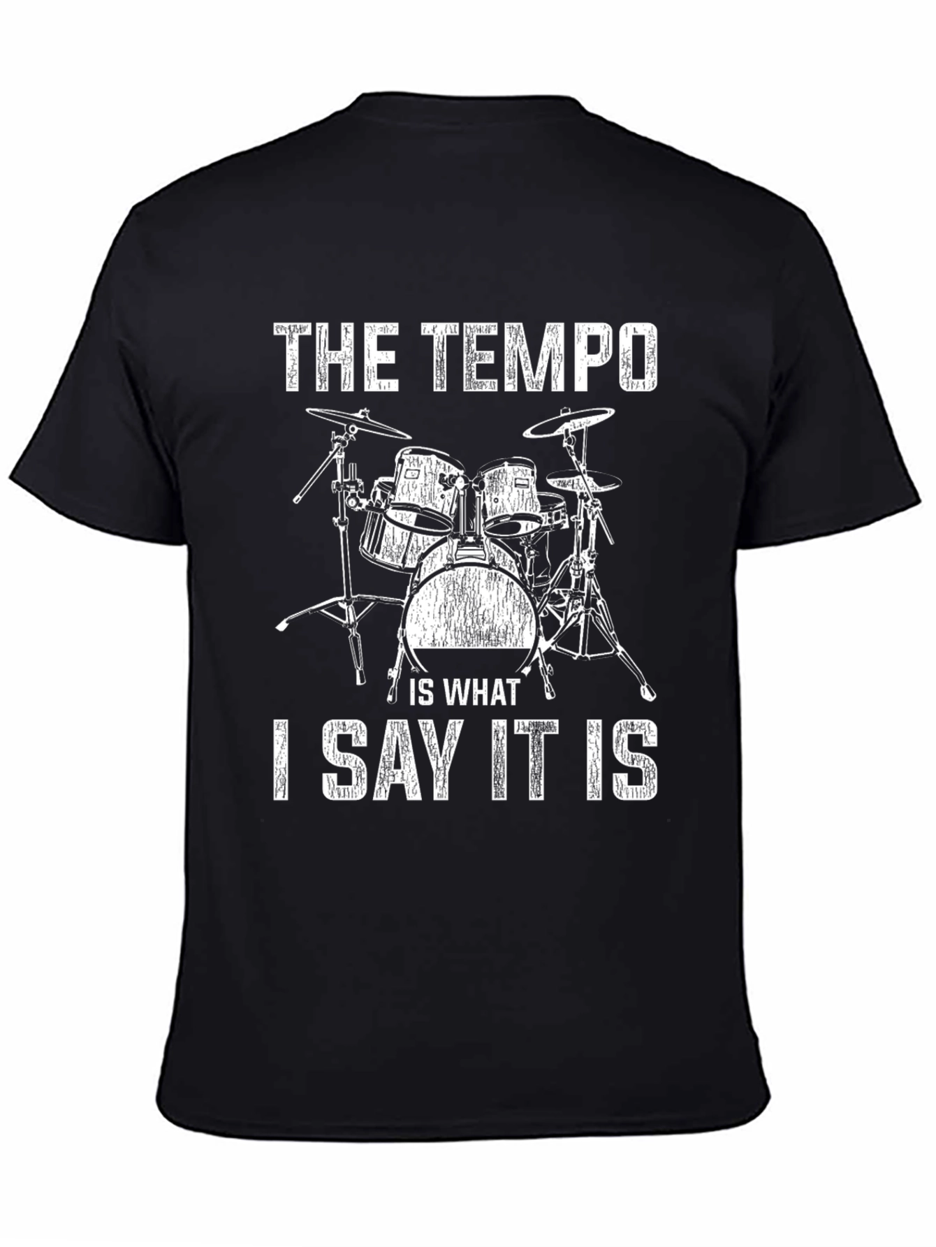 Tempo Drummer Graphic T-Shirt