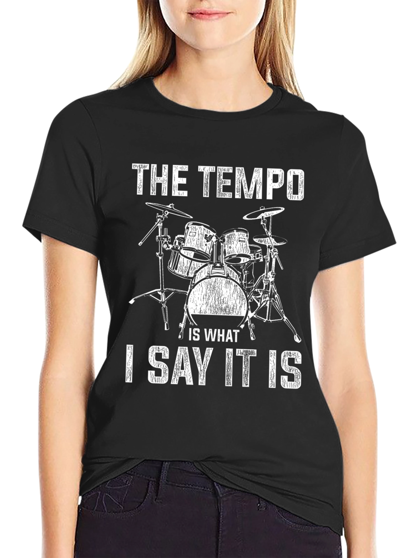 Tempo Drummer Graphic T-Shirt