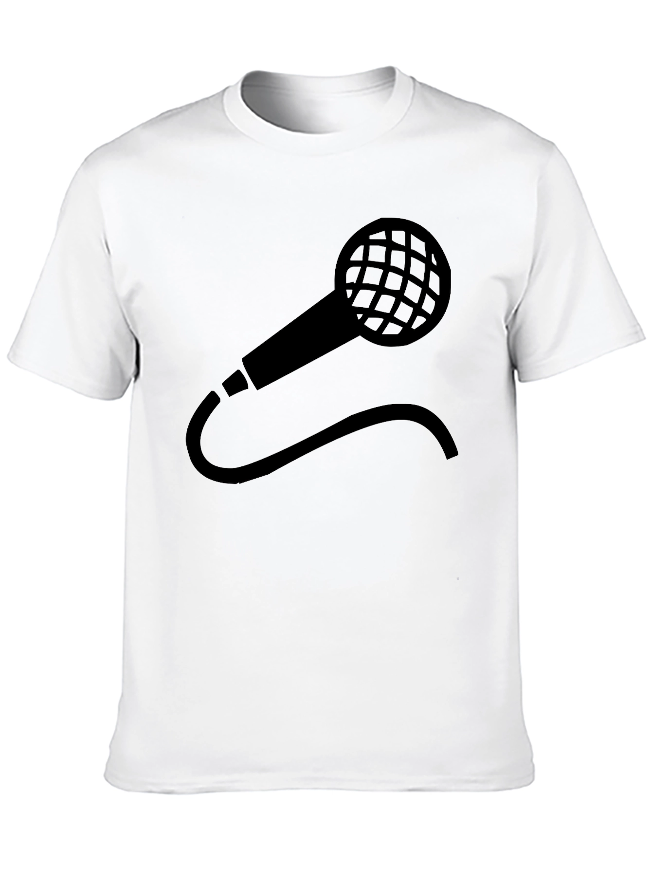Microphone Graphic Tee - Singers Essential