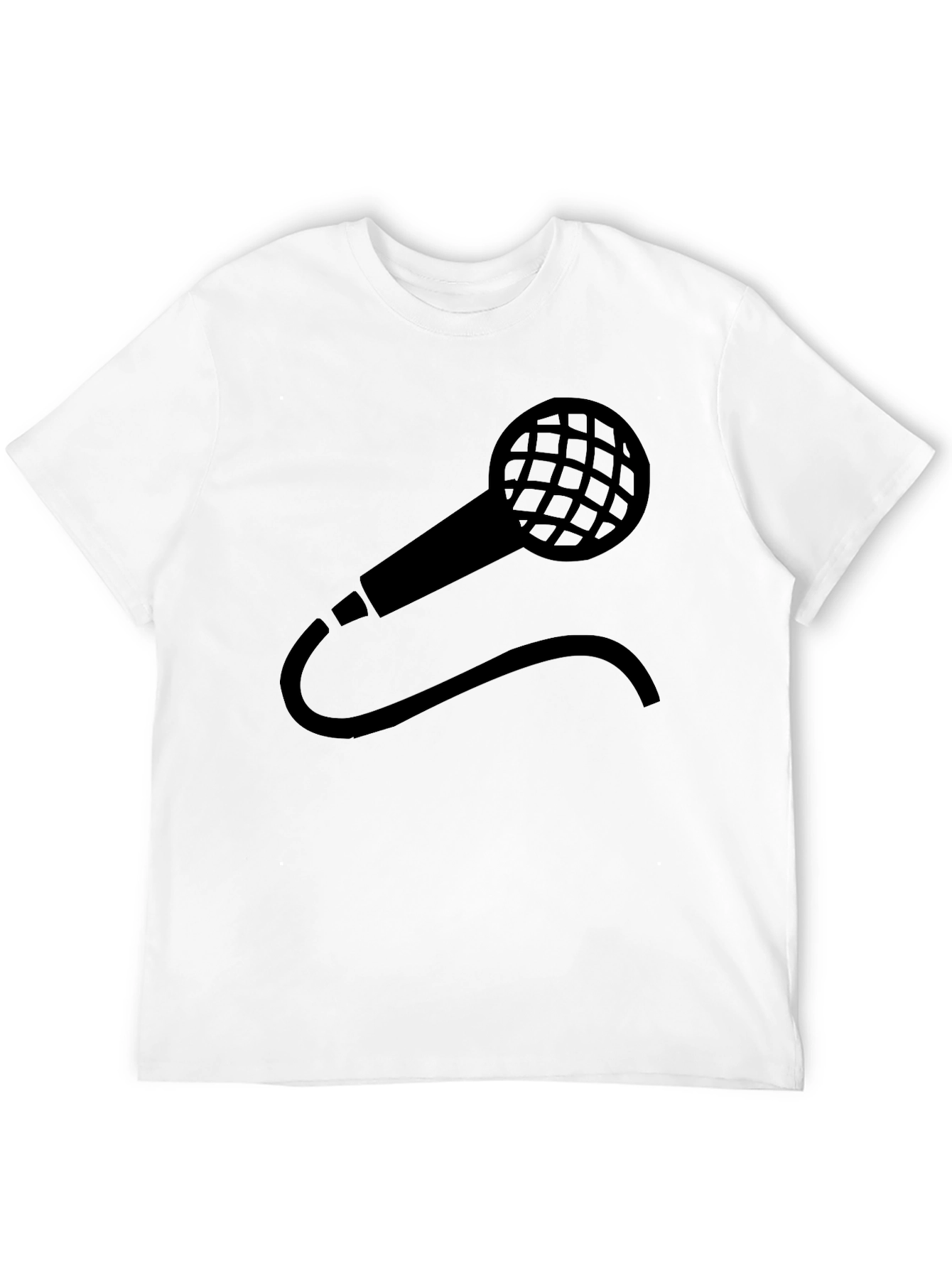 Microphone Graphic Tee - Singers Essential