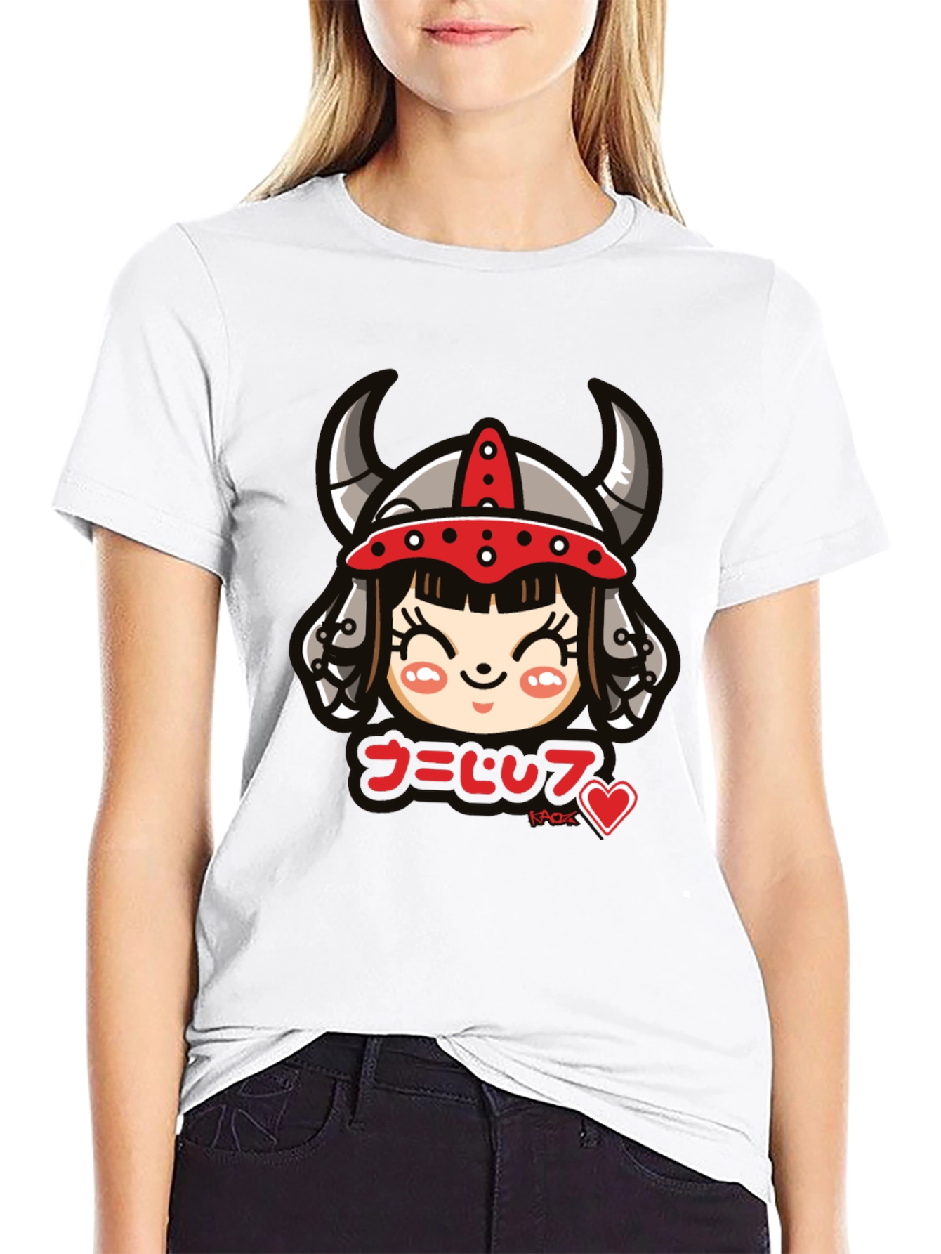 Kawaii Viking Girl T-Shirt