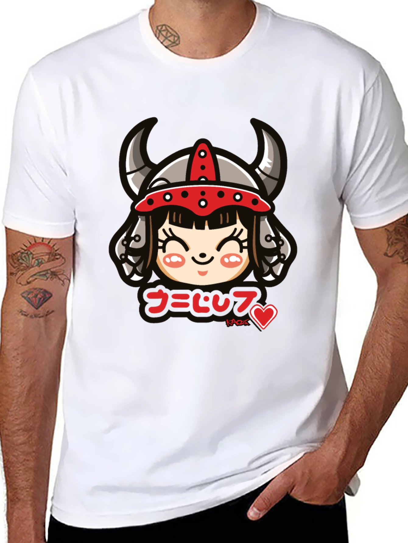 Kawaii Viking Girl T-Shirt