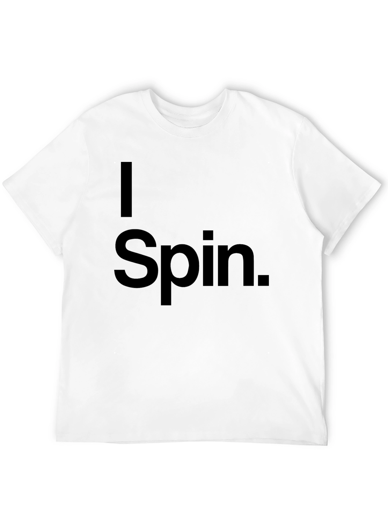 I Spin Black T-Shirt