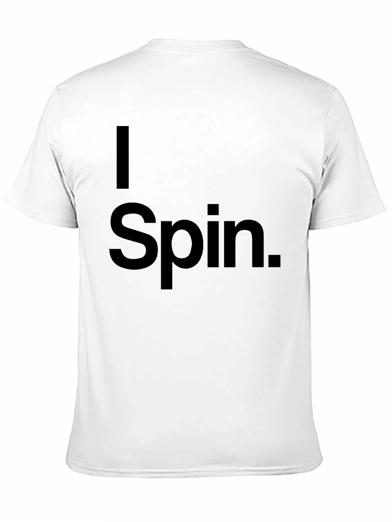 I Spin Black T-Shirt