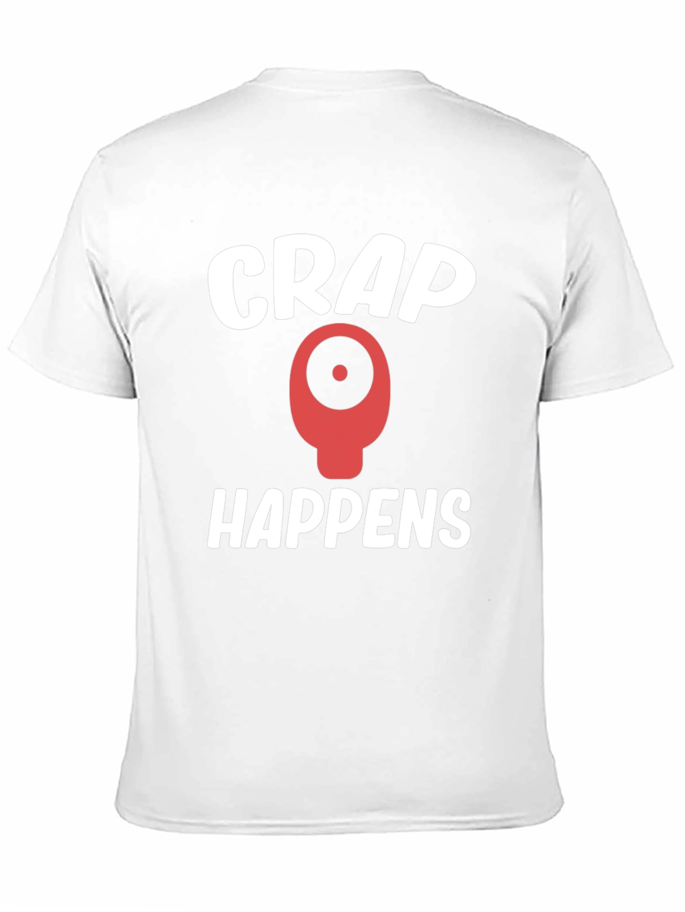 Crap Happens Graphic Tee - Black