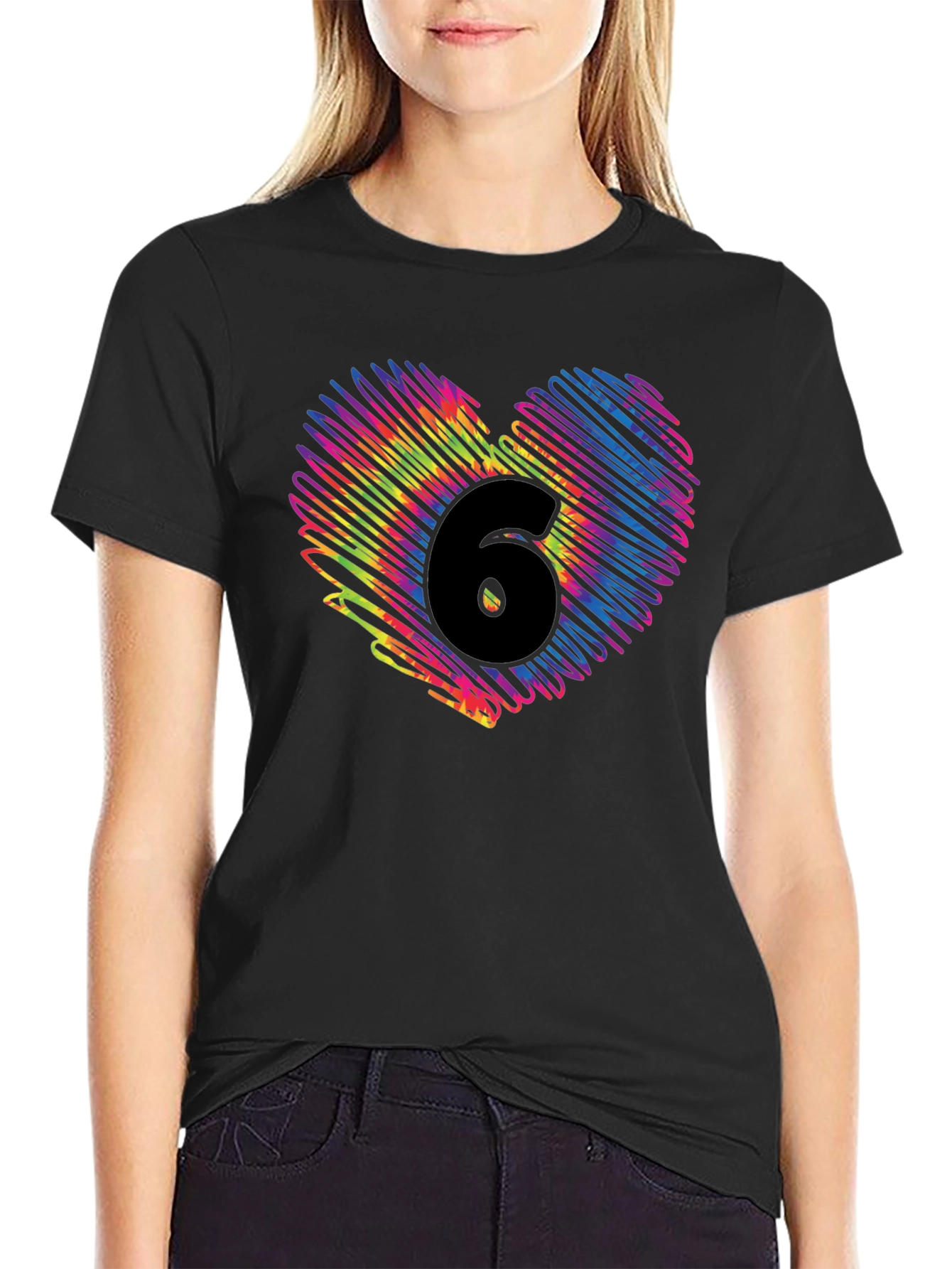 Heart 6th Birthday T-Shirt