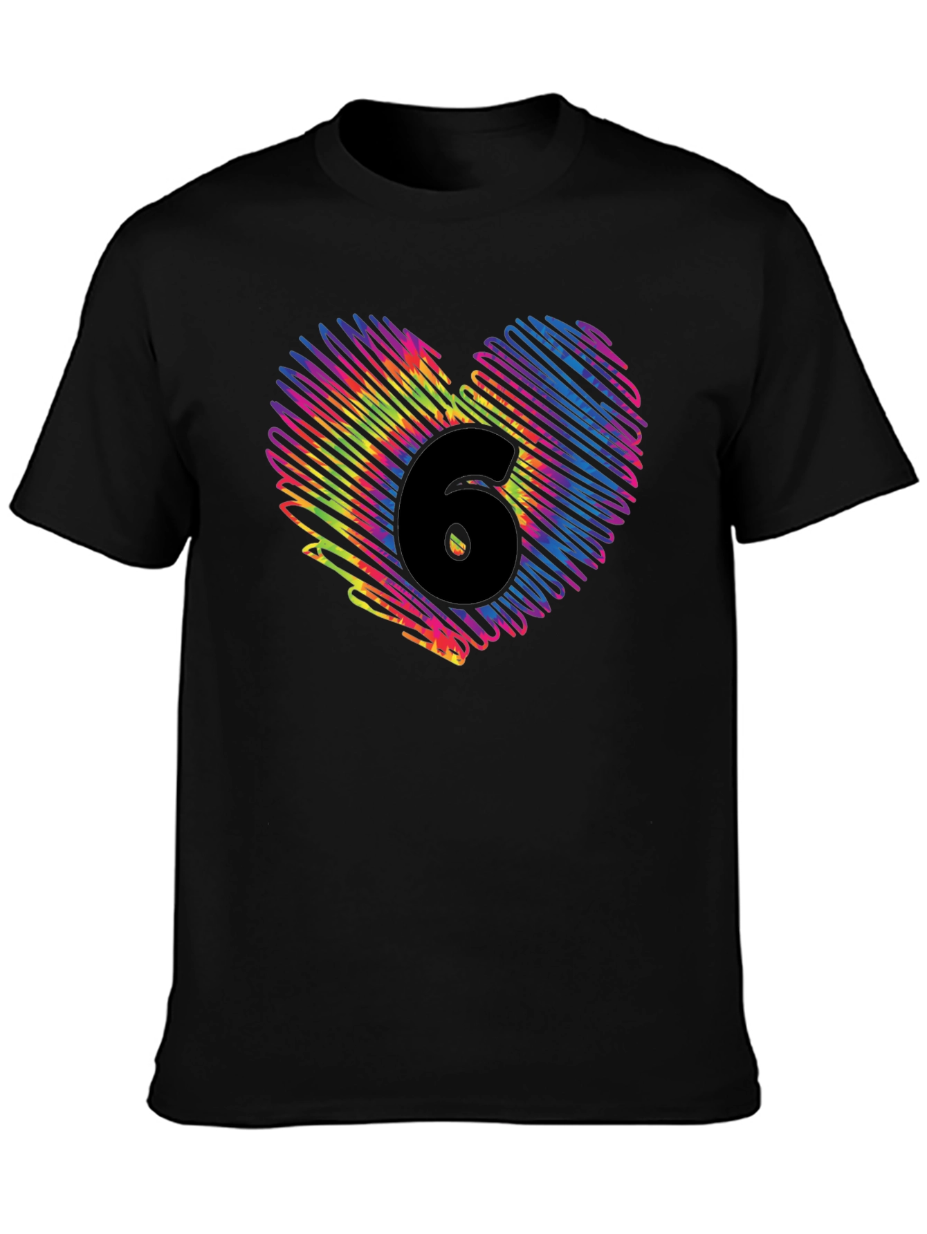 Heart 6th Birthday T-Shirt