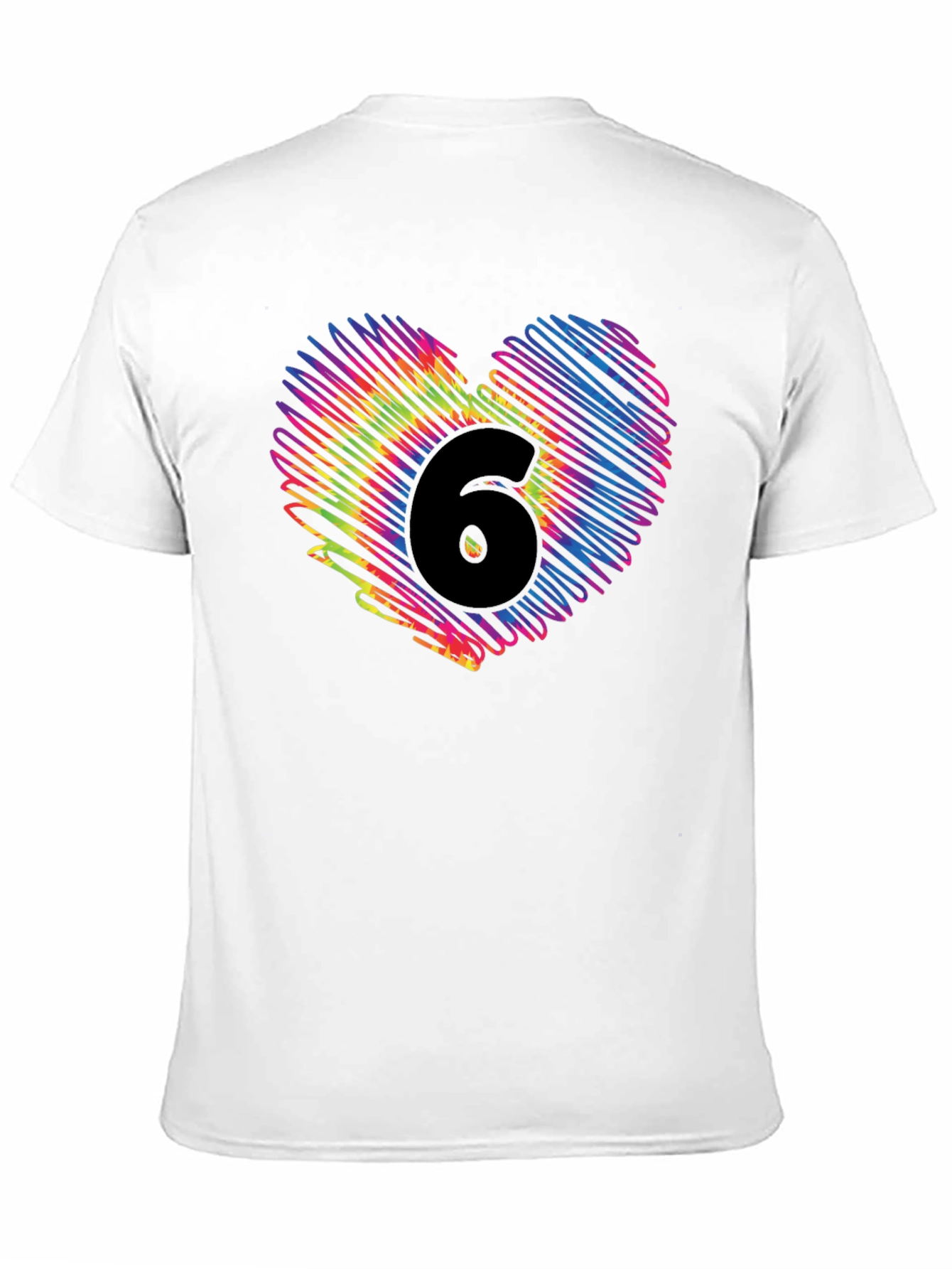 Heart 6th Birthday T-Shirt