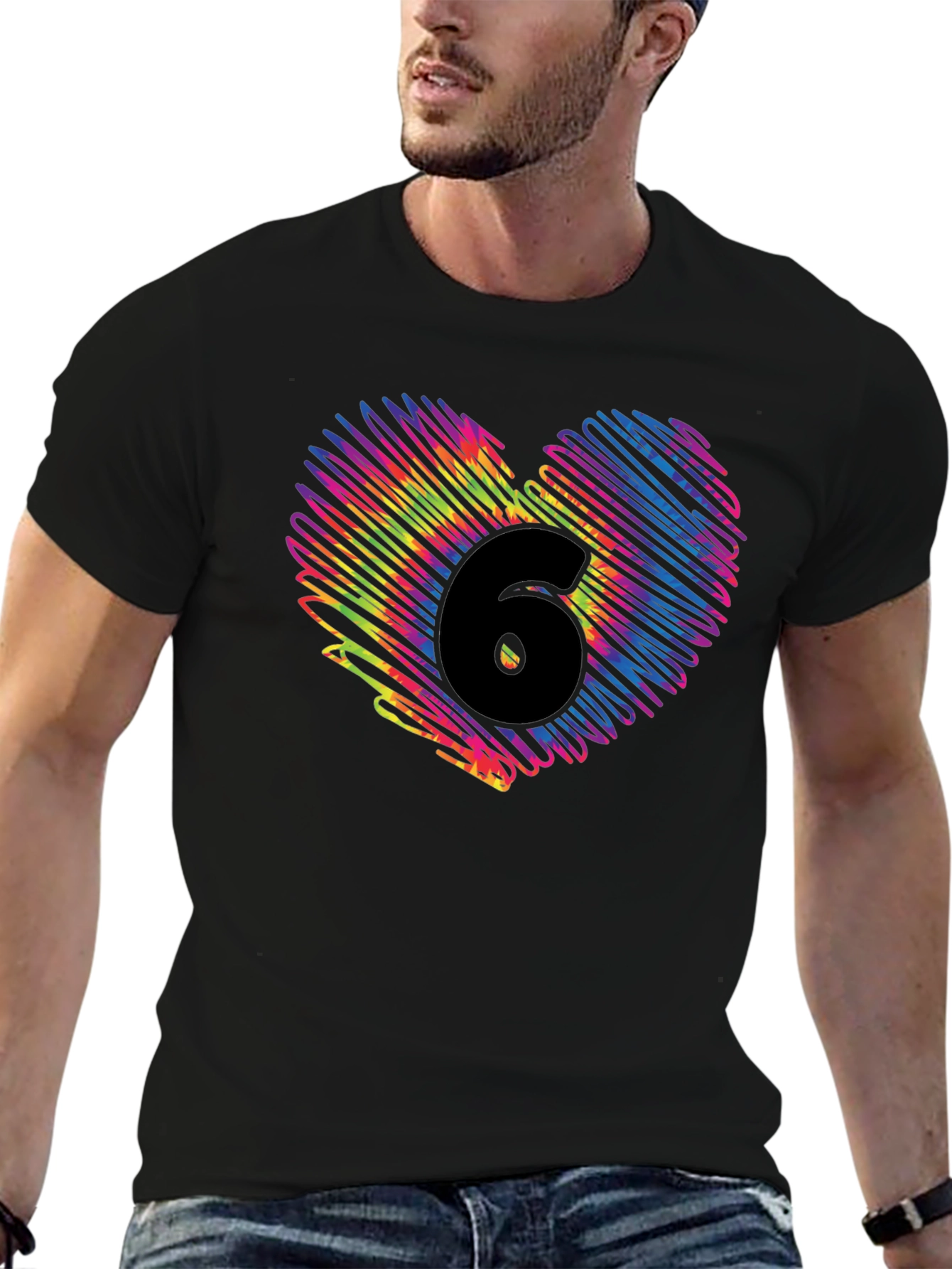 Heart 6th Birthday T-Shirt