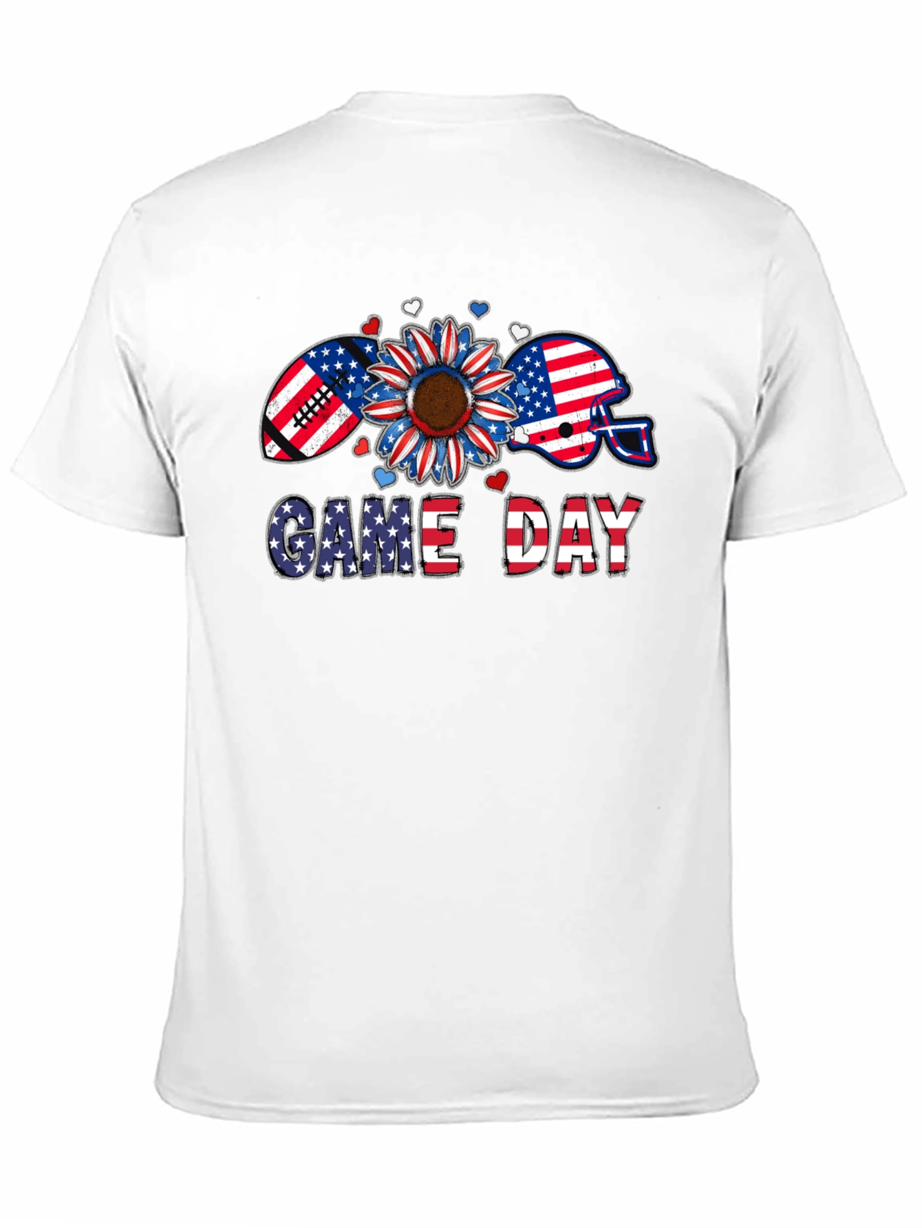Game Day Patriotic Graphic Tee