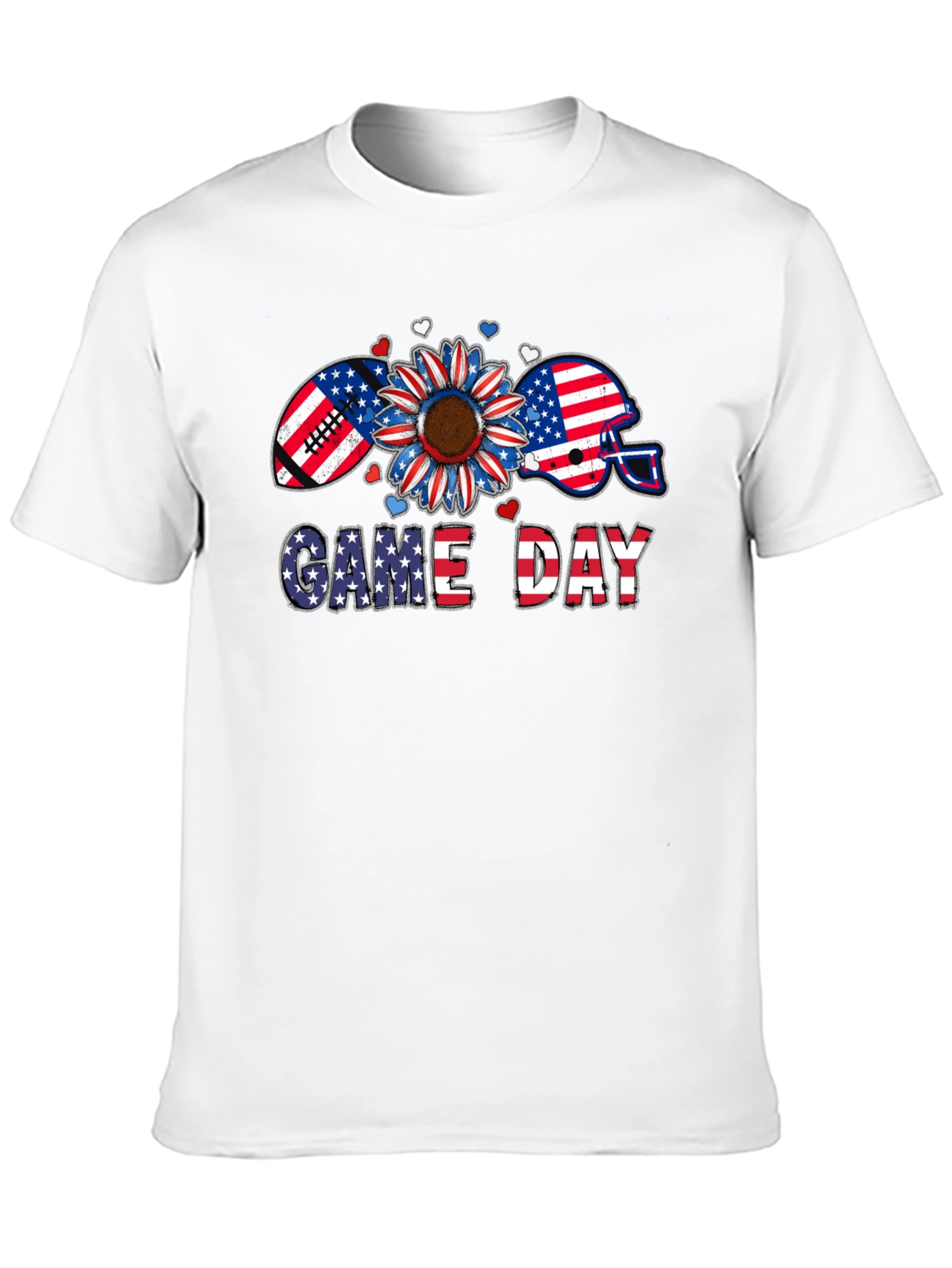 Game Day Patriotic Graphic Tee