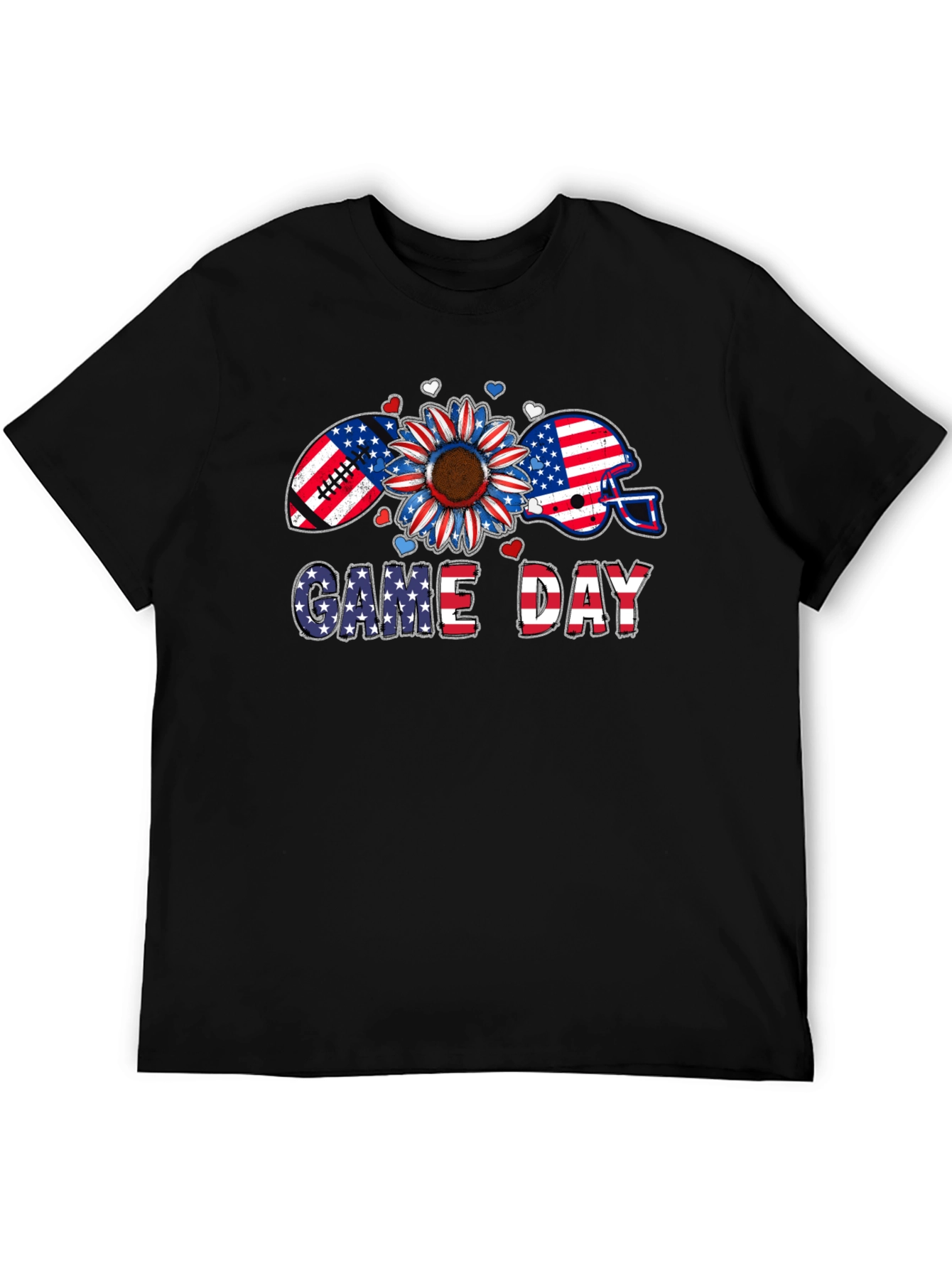 Game Day Patriotic Graphic Tee