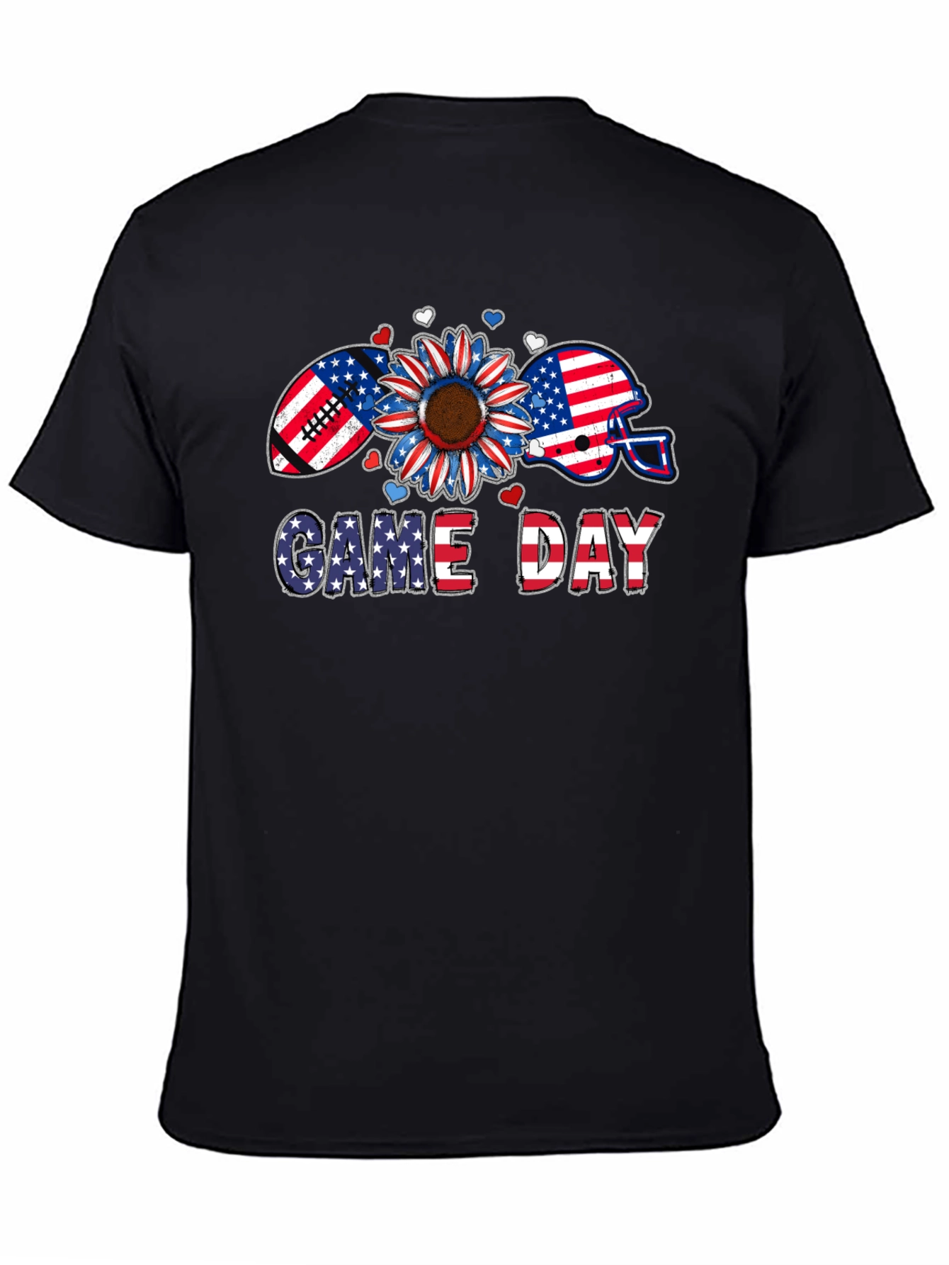 Game Day Patriotic Graphic Tee