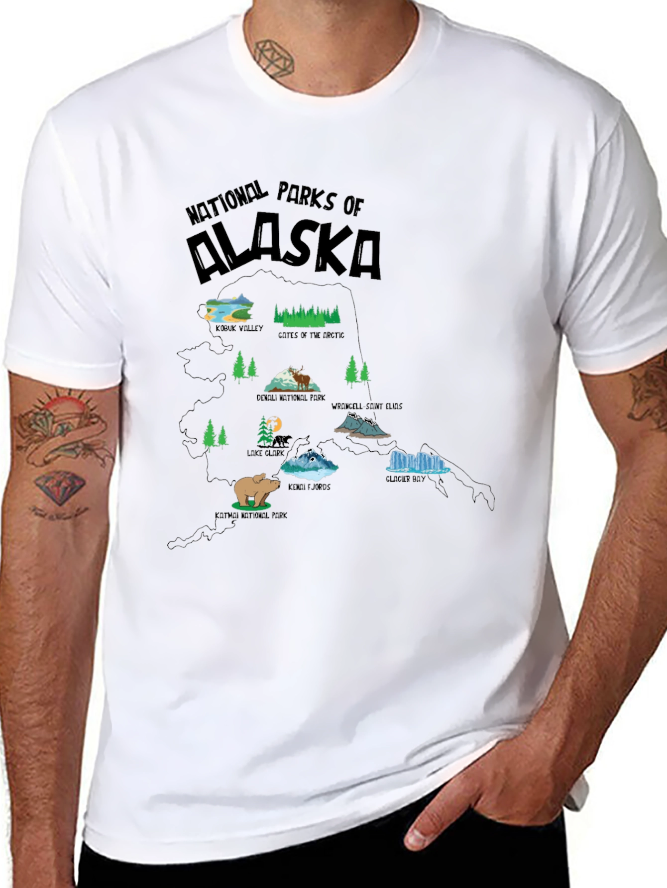 Alaska National Parks T-Shirt