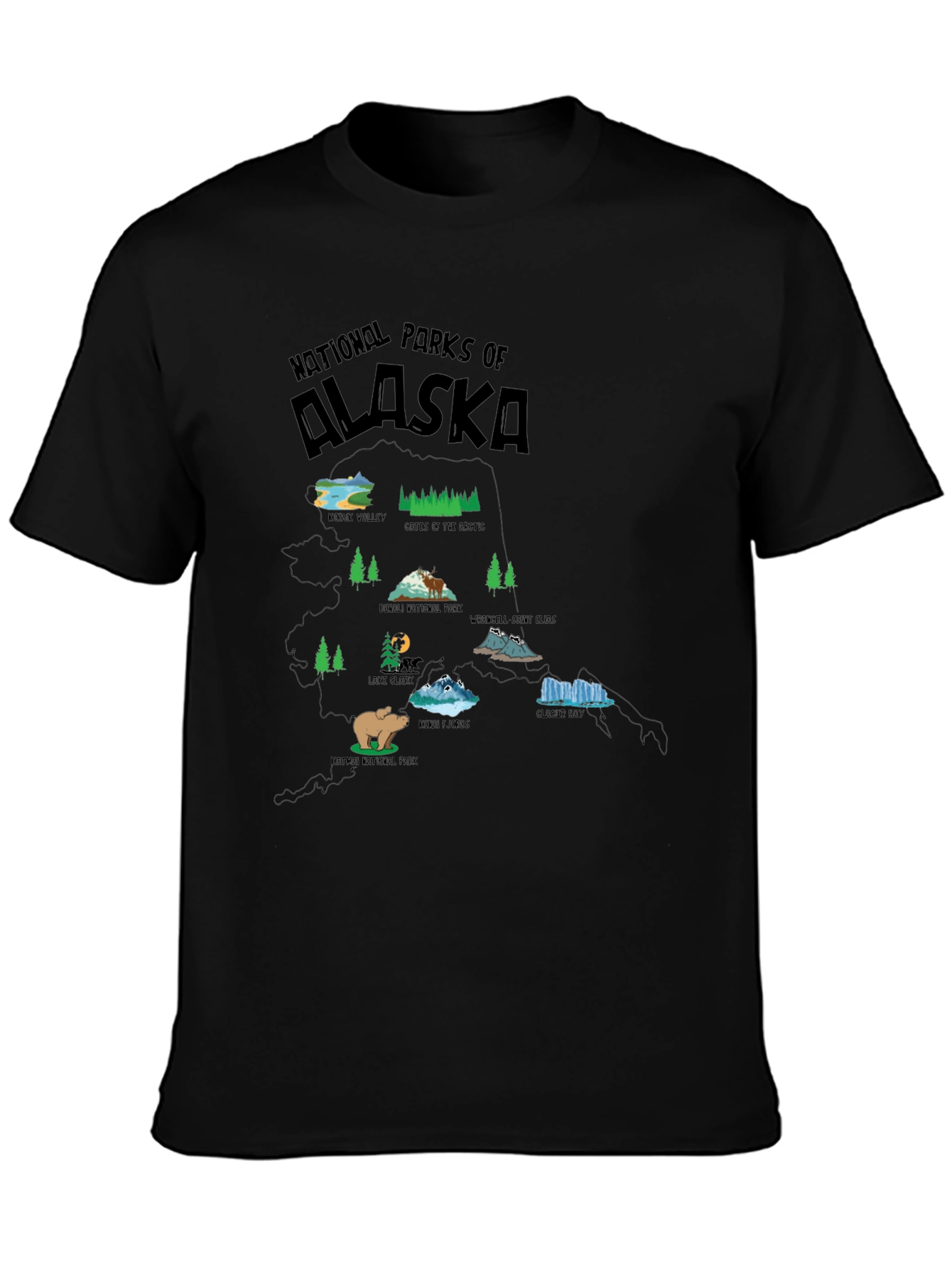 Alaska National Parks T-Shirt