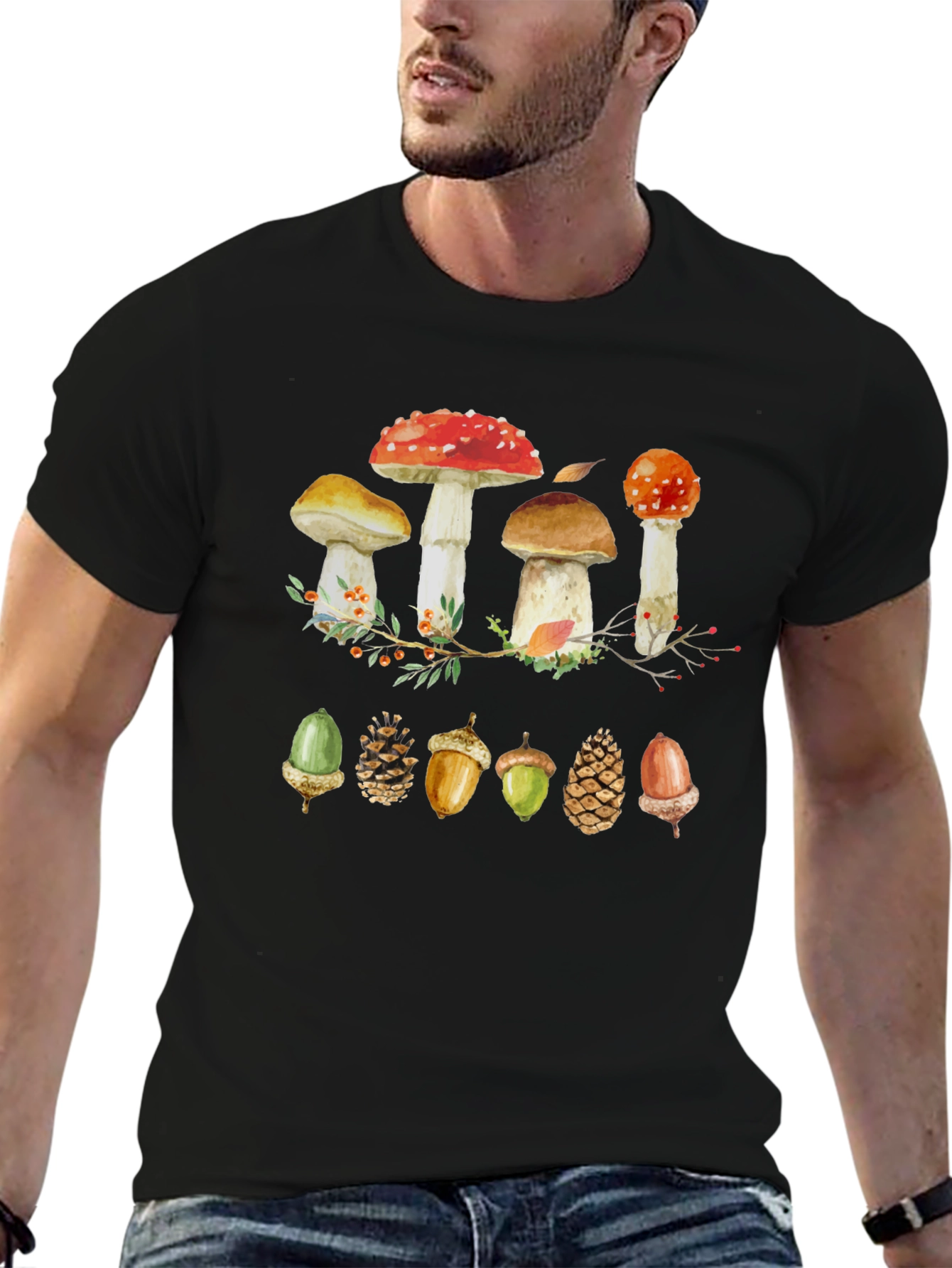 Nature Inspired Graphic Tee