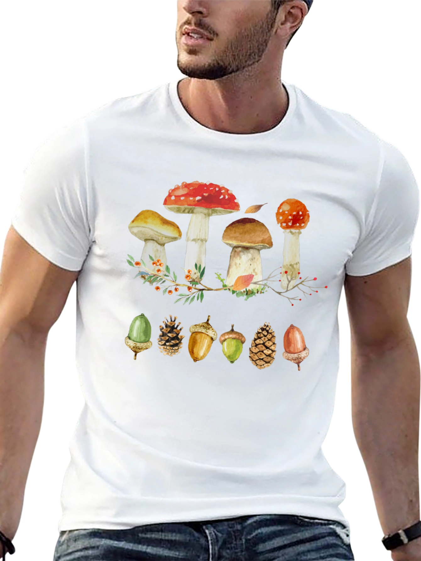 Nature Inspired Graphic Tee