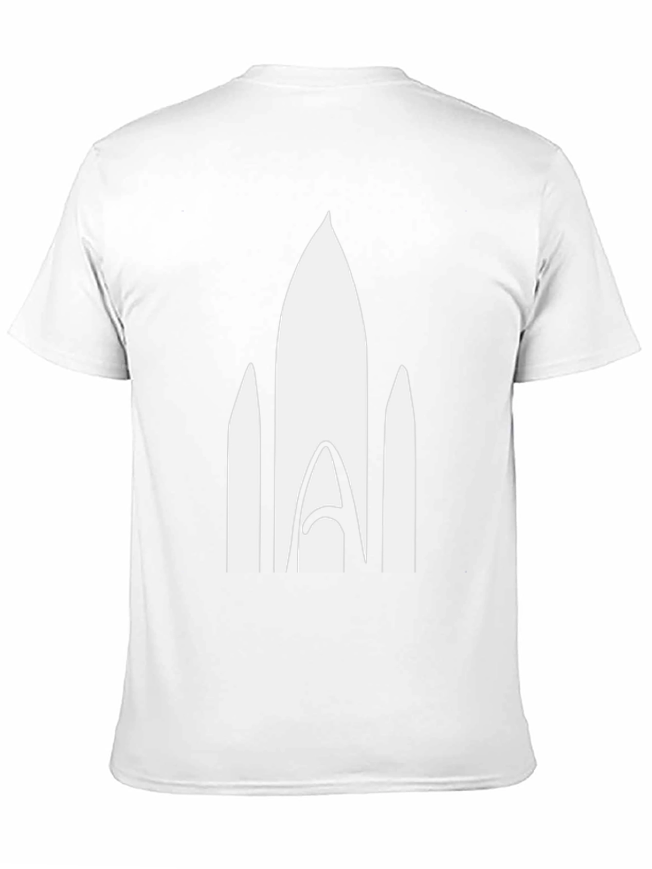 Rocket Graphic Tee - Modern Black T-Shirt