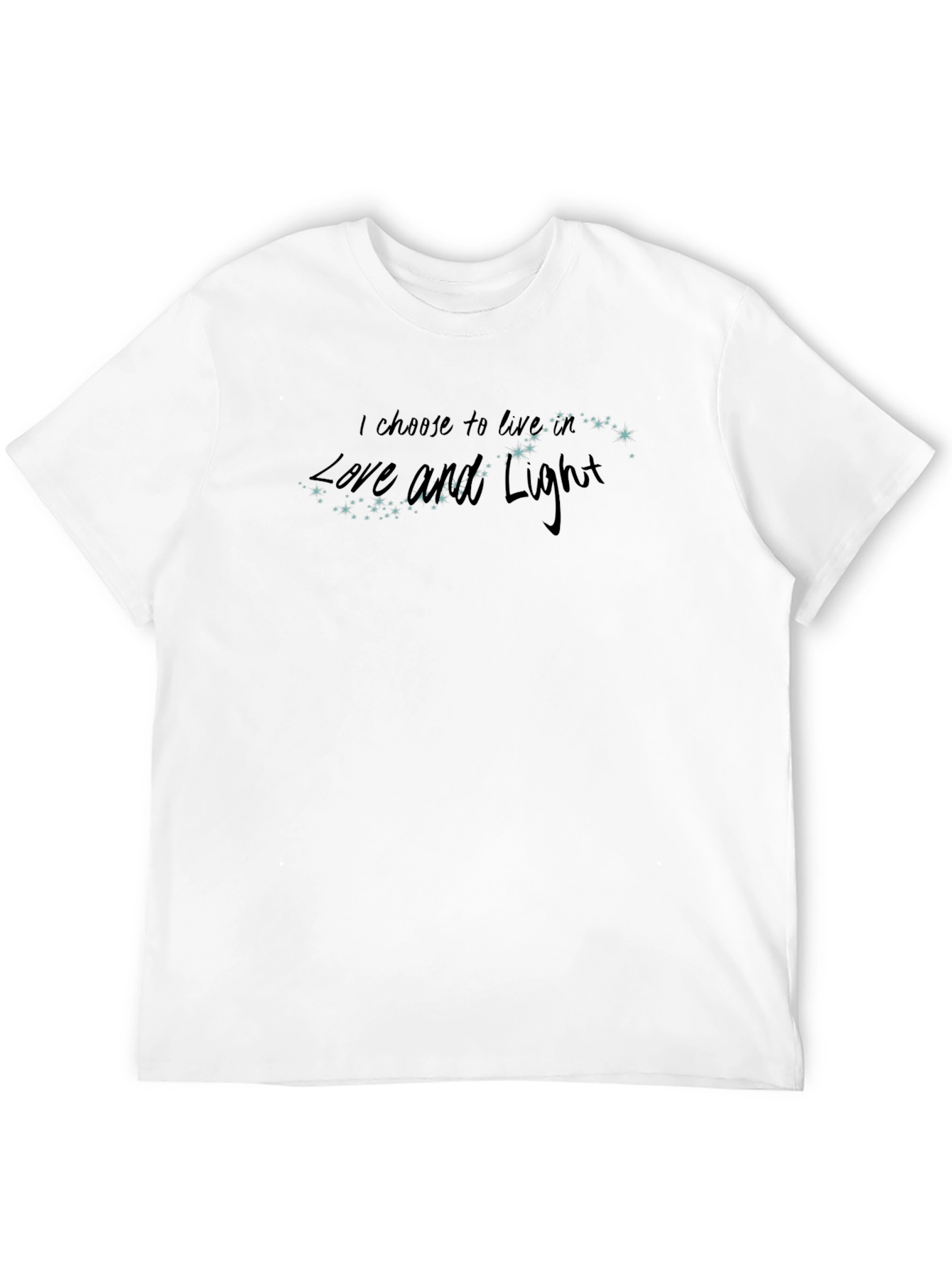 Love and Light Graphic T-Shirt - Positive Vibes