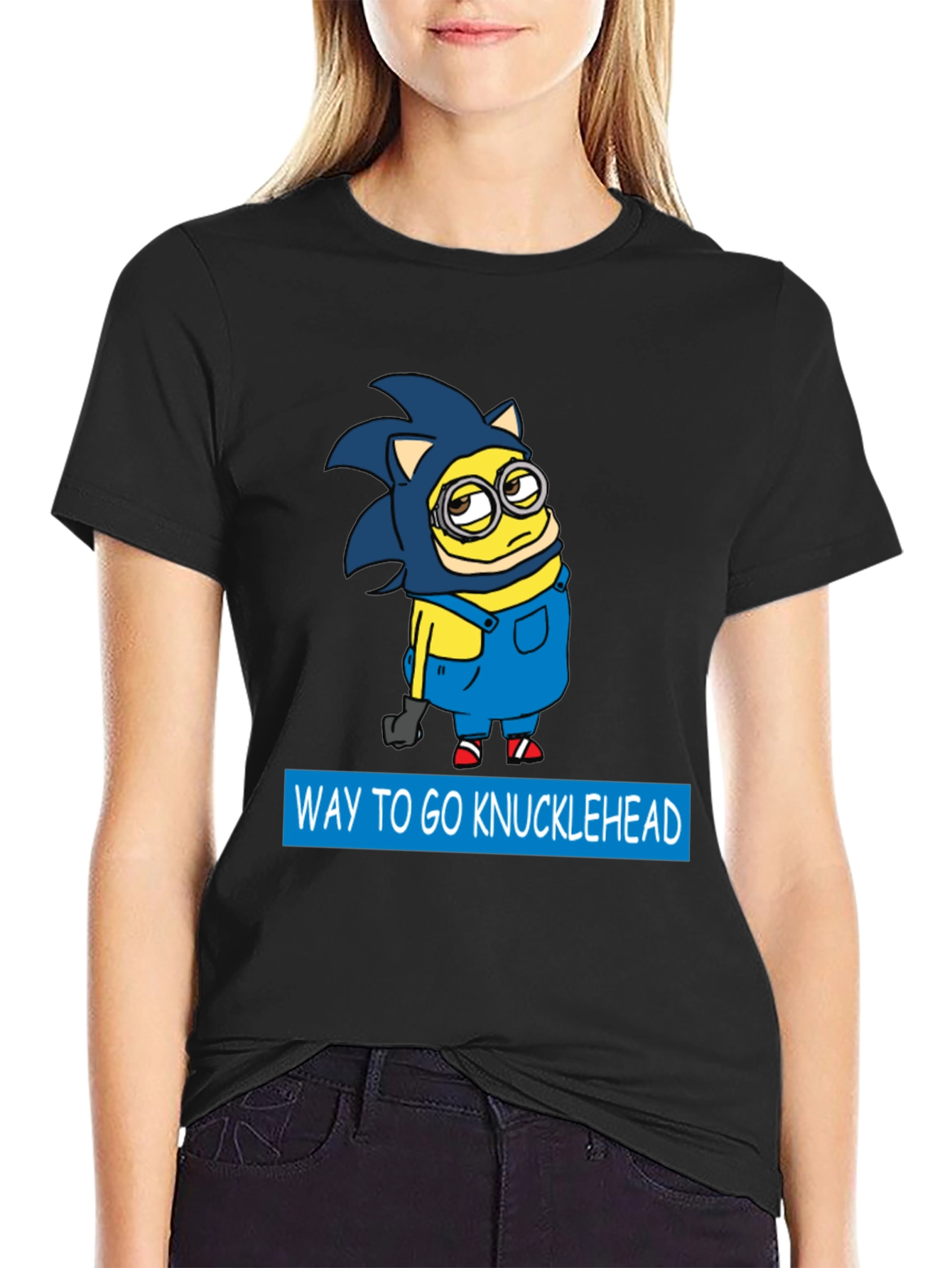 Minion Sonic Knucklehead T-Shirt
