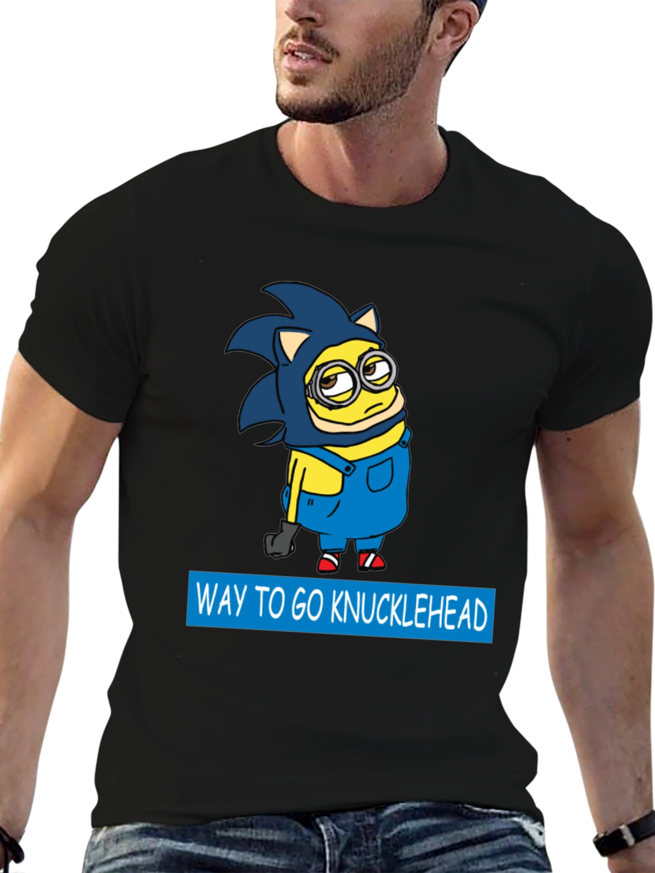 Minion Sonic Knucklehead T-Shirt