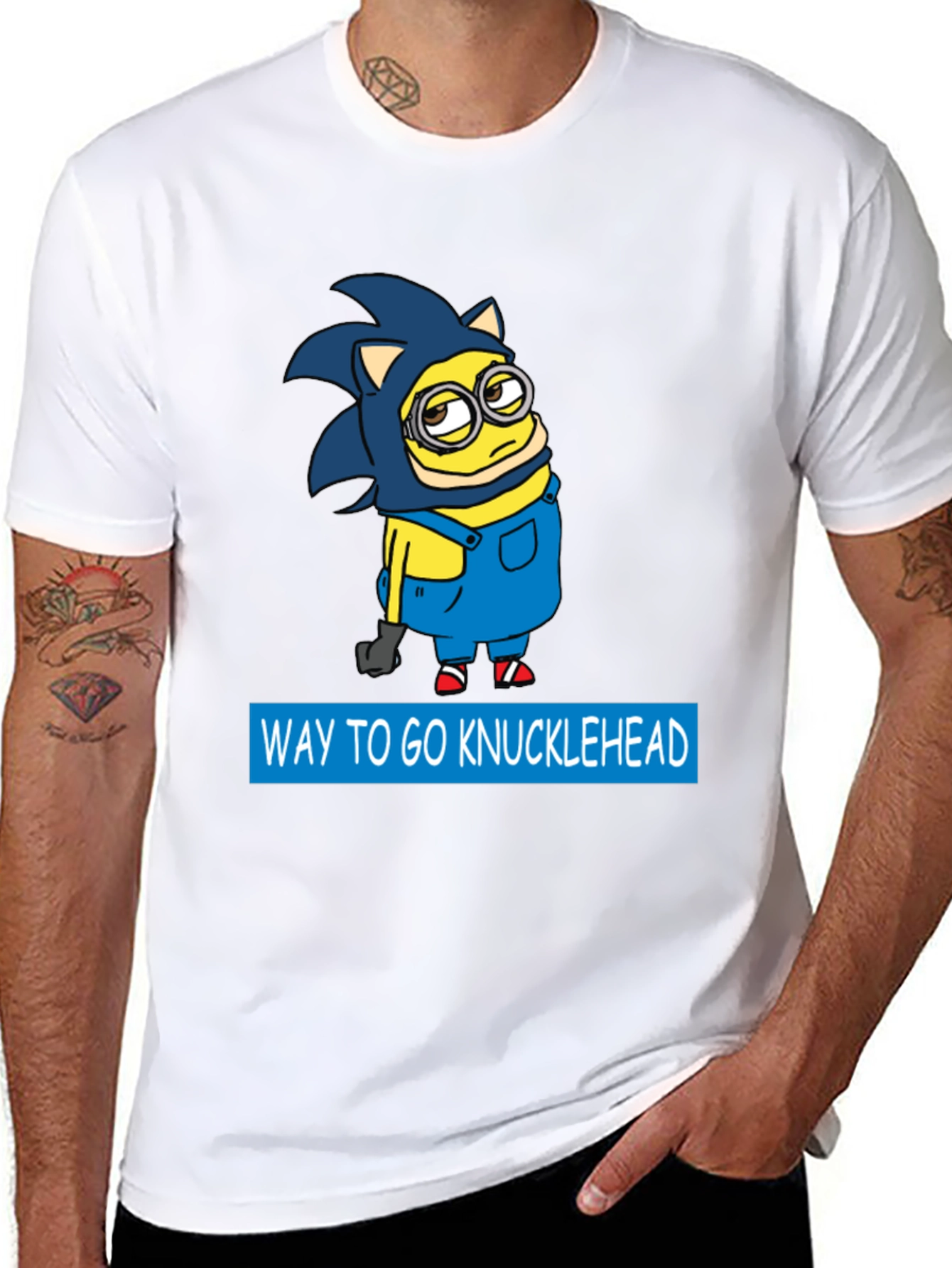 Minion Sonic Knucklehead T-Shirt