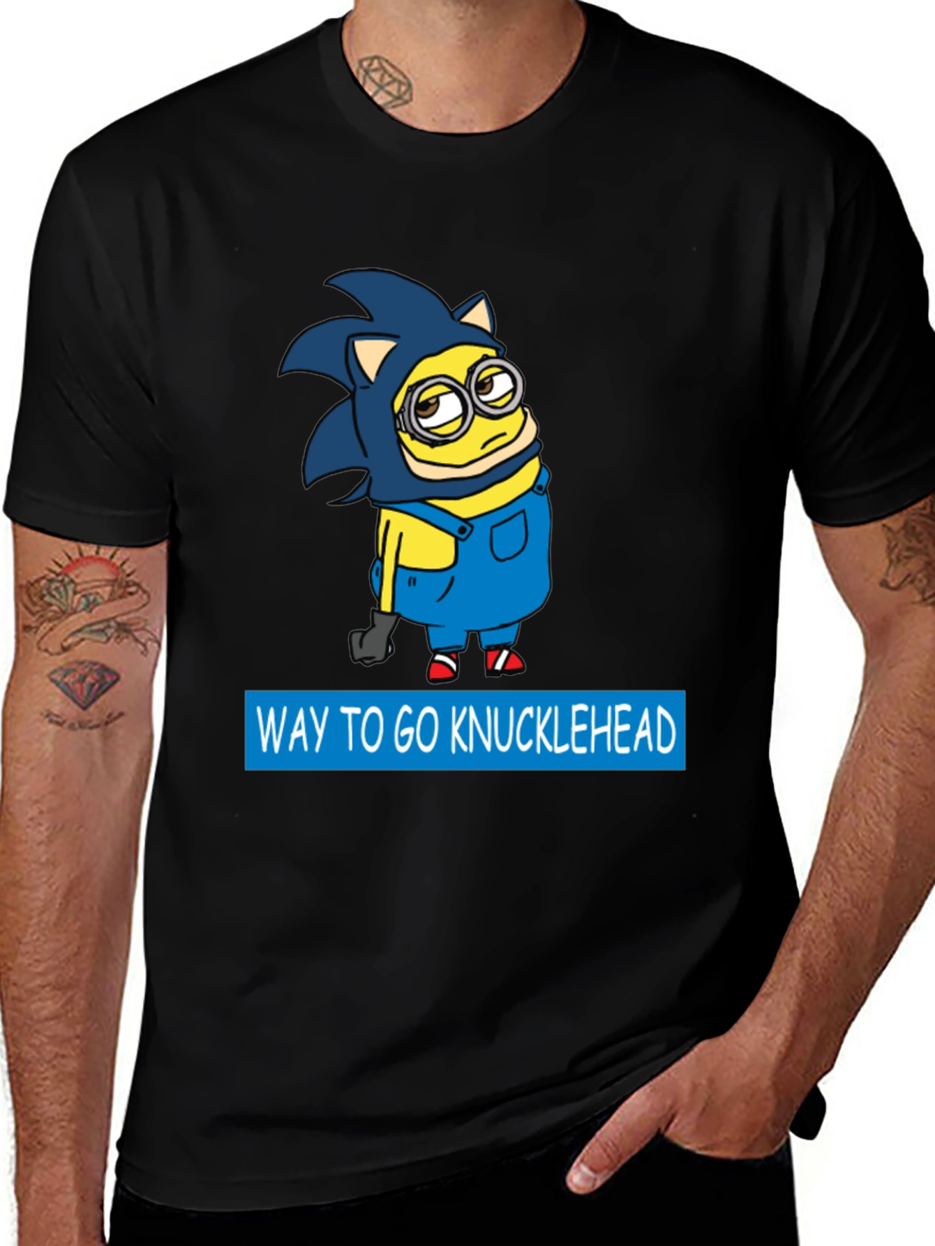 Minion Sonic Knucklehead T-Shirt