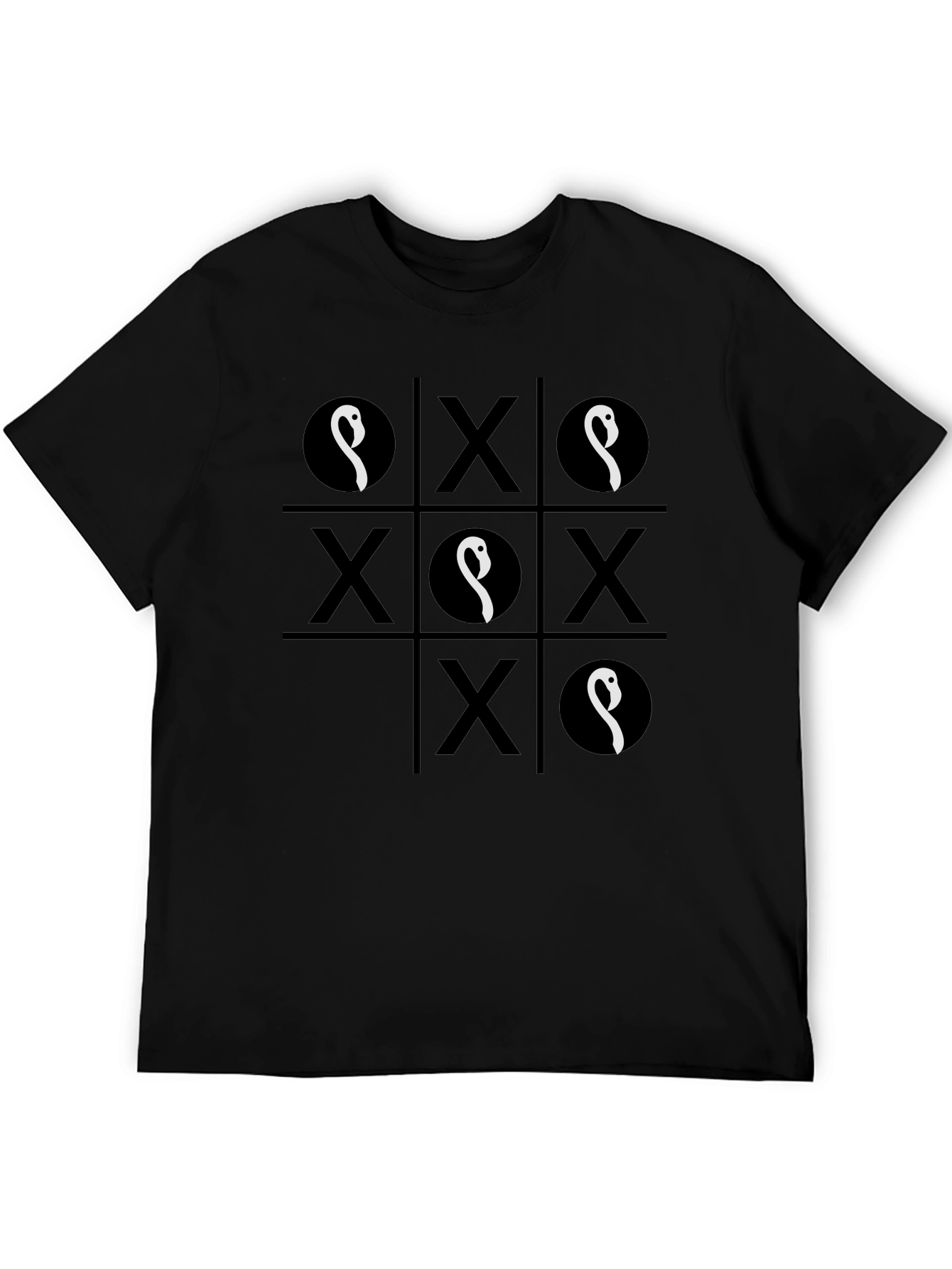 Tic-Tac-Toe T-Shirt with Unique Icon Design