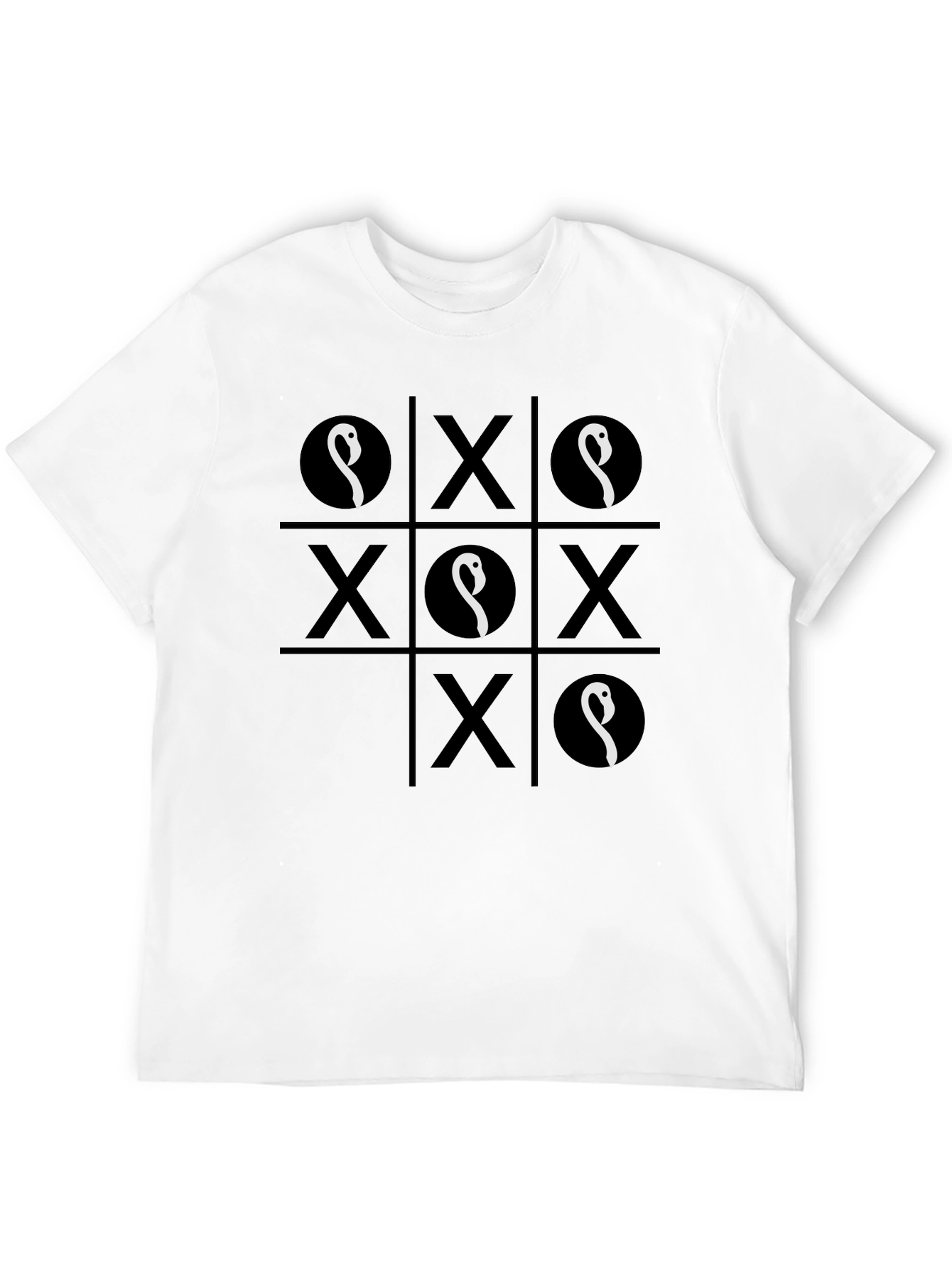 Tic-Tac-Toe T-Shirt with Unique Icon Design