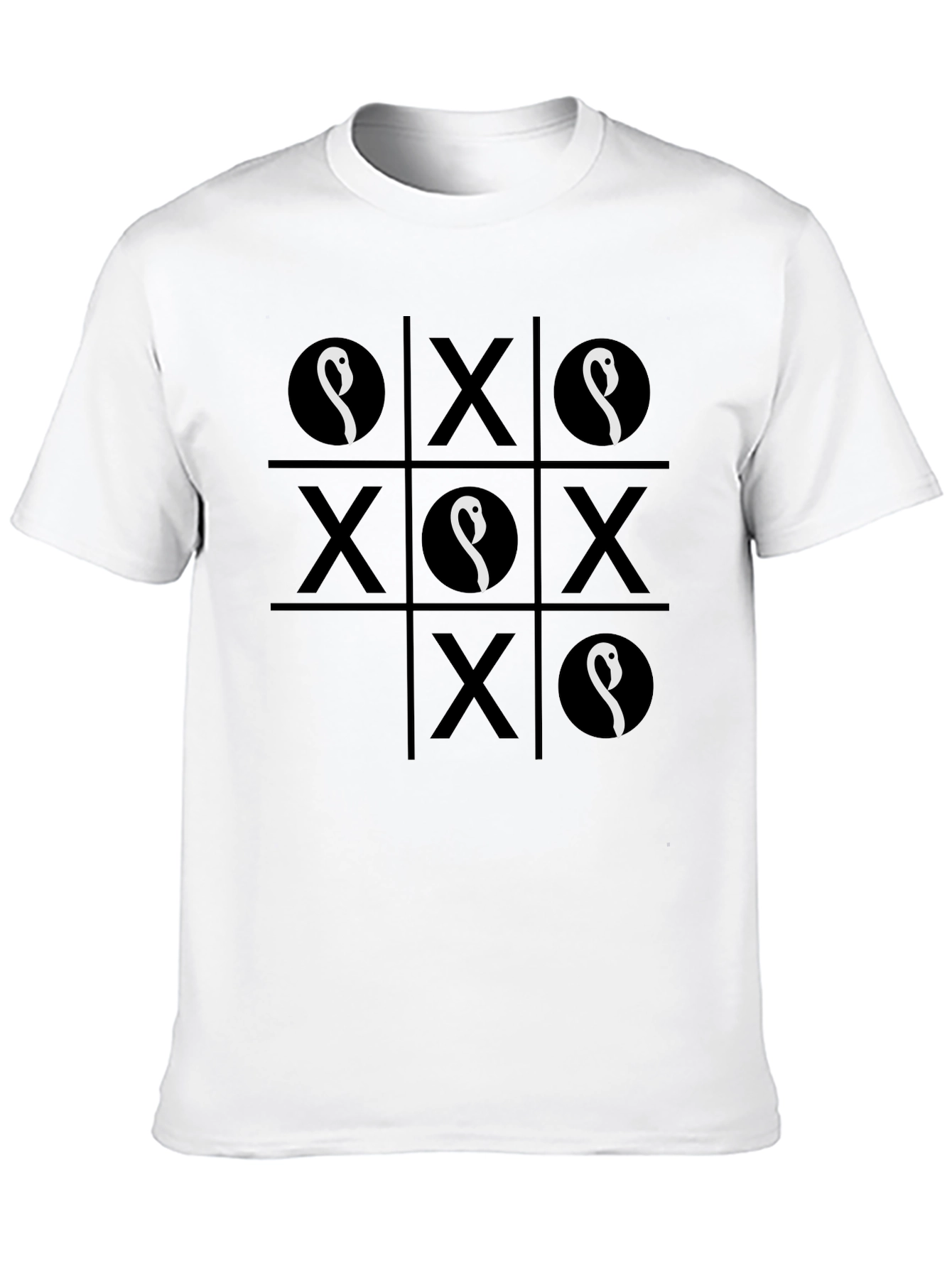 Tic-Tac-Toe T-Shirt with Unique Icon Design