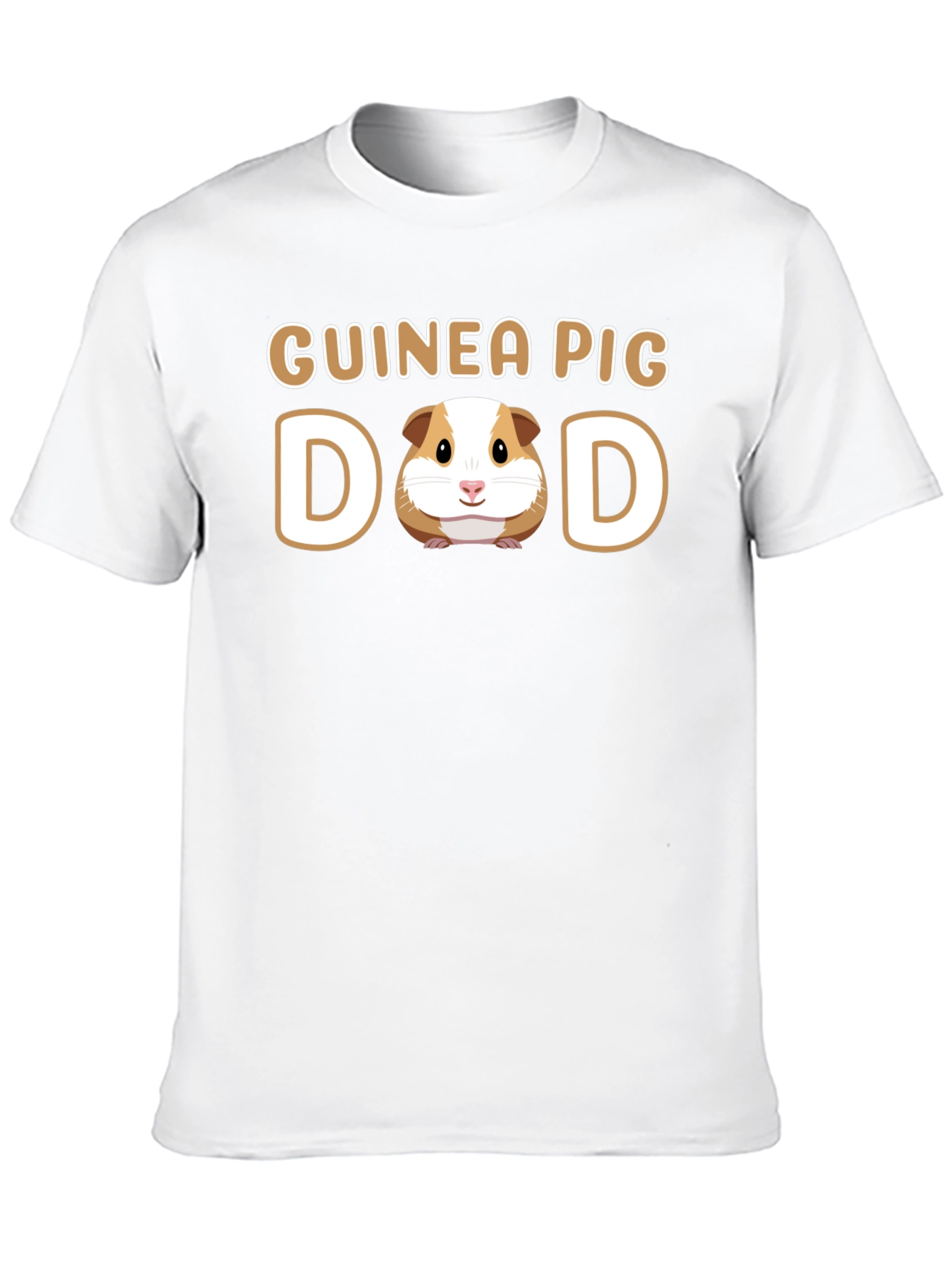 Guinea Pig Dad T-Shirt Cute Pet Lover Tee