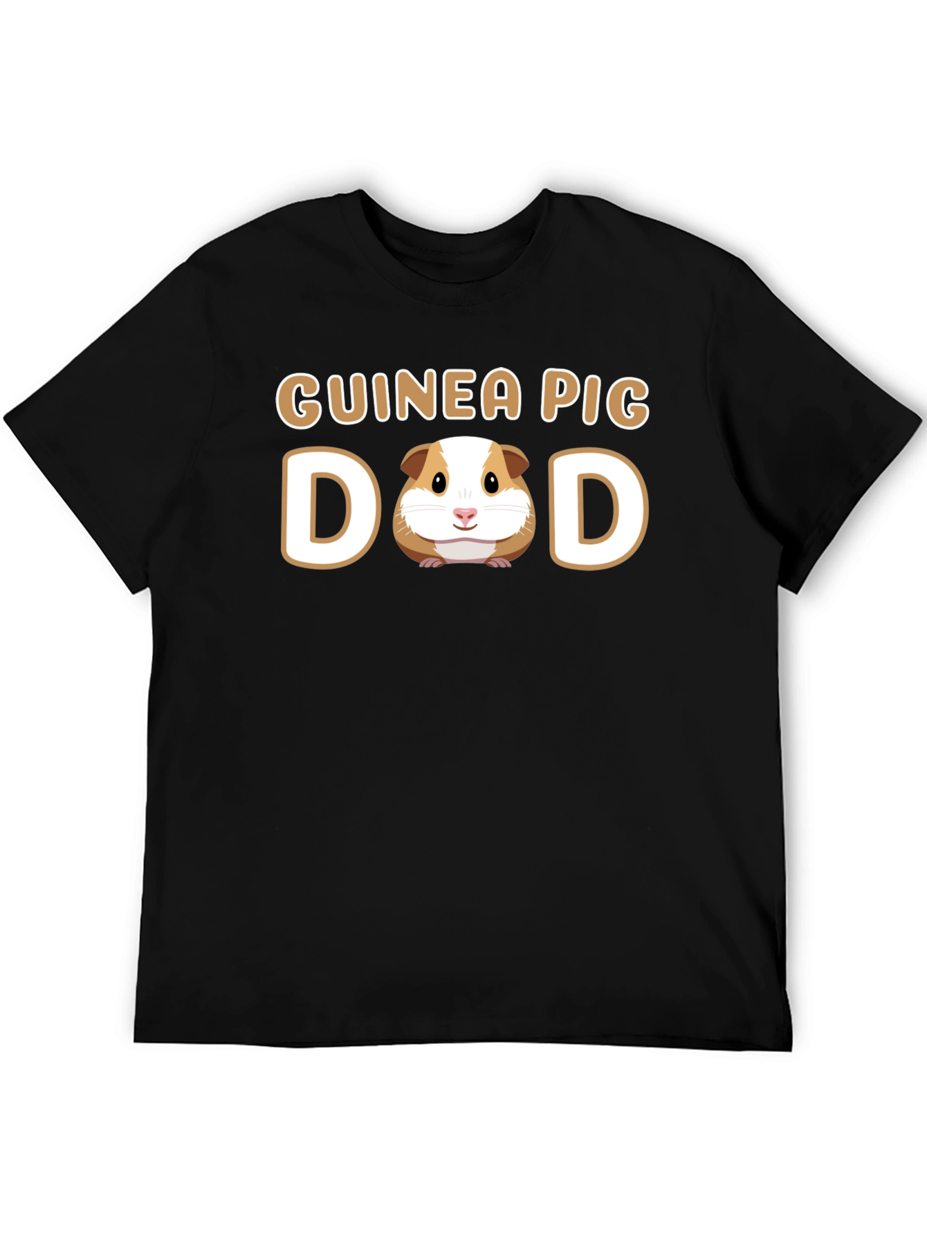 Guinea Pig Dad T-Shirt Cute Pet Lover Tee
