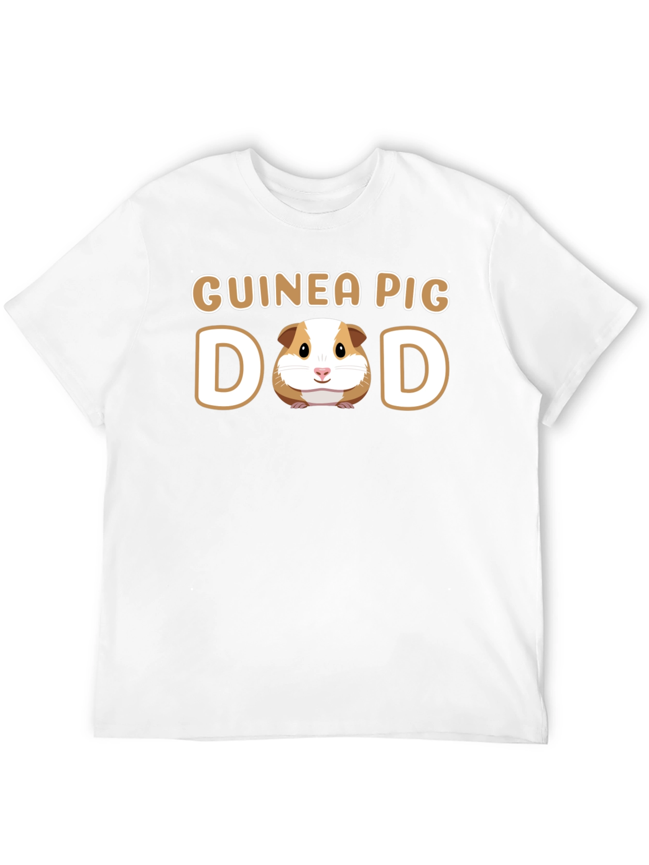 Guinea Pig Dad T-Shirt Cute Pet Lover Tee