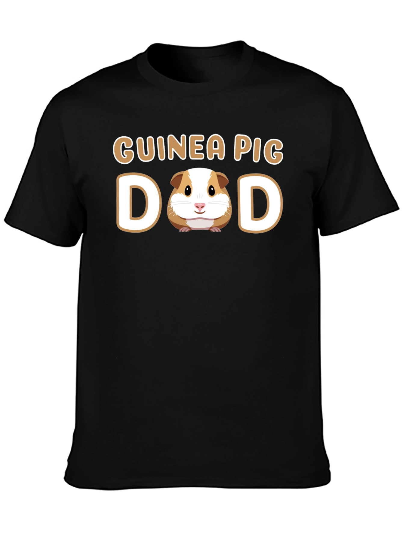 Guinea Pig Dad T-Shirt Cute Pet Lover Tee