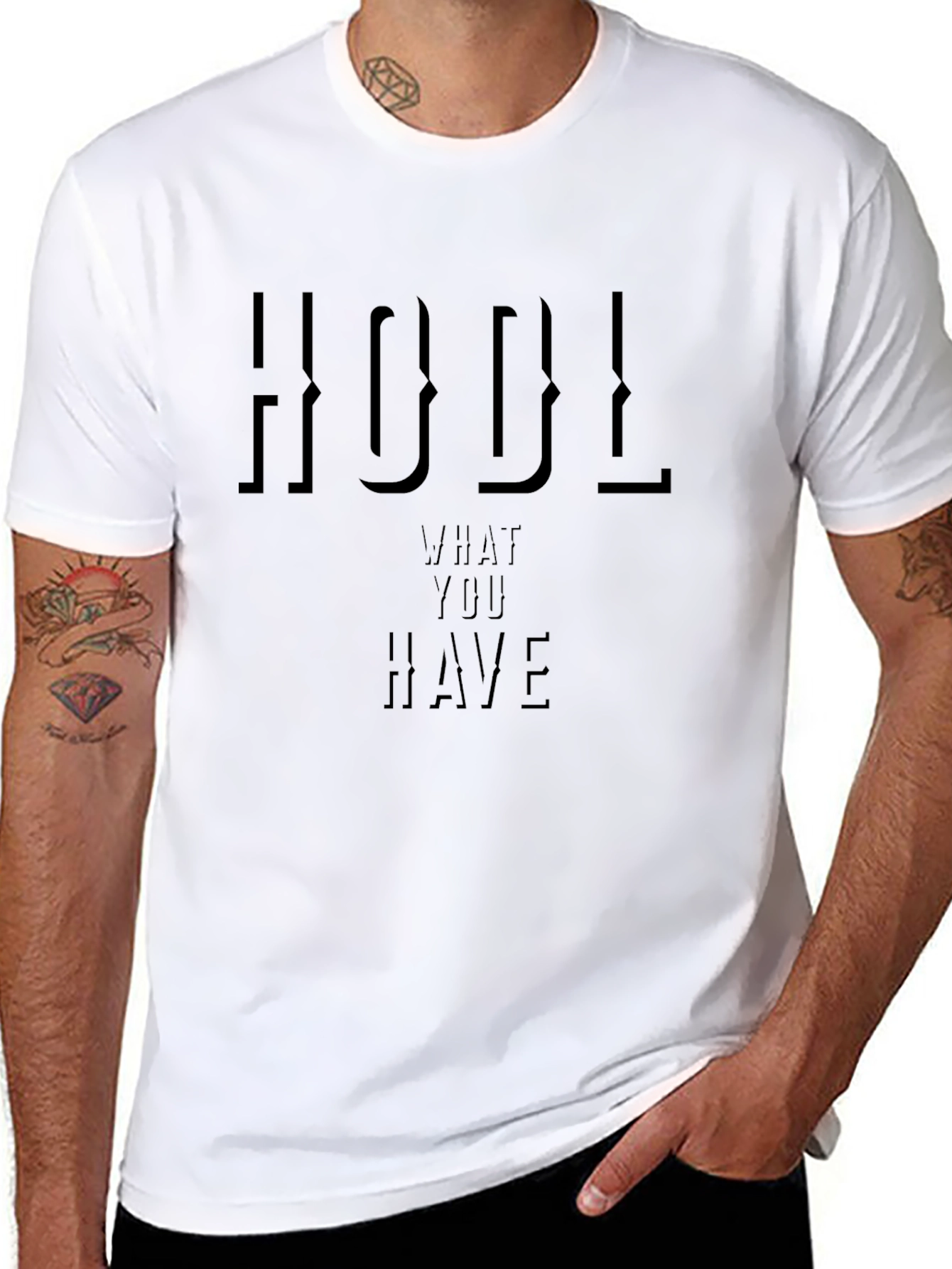 HODL What You Have Crypto T-Shirt