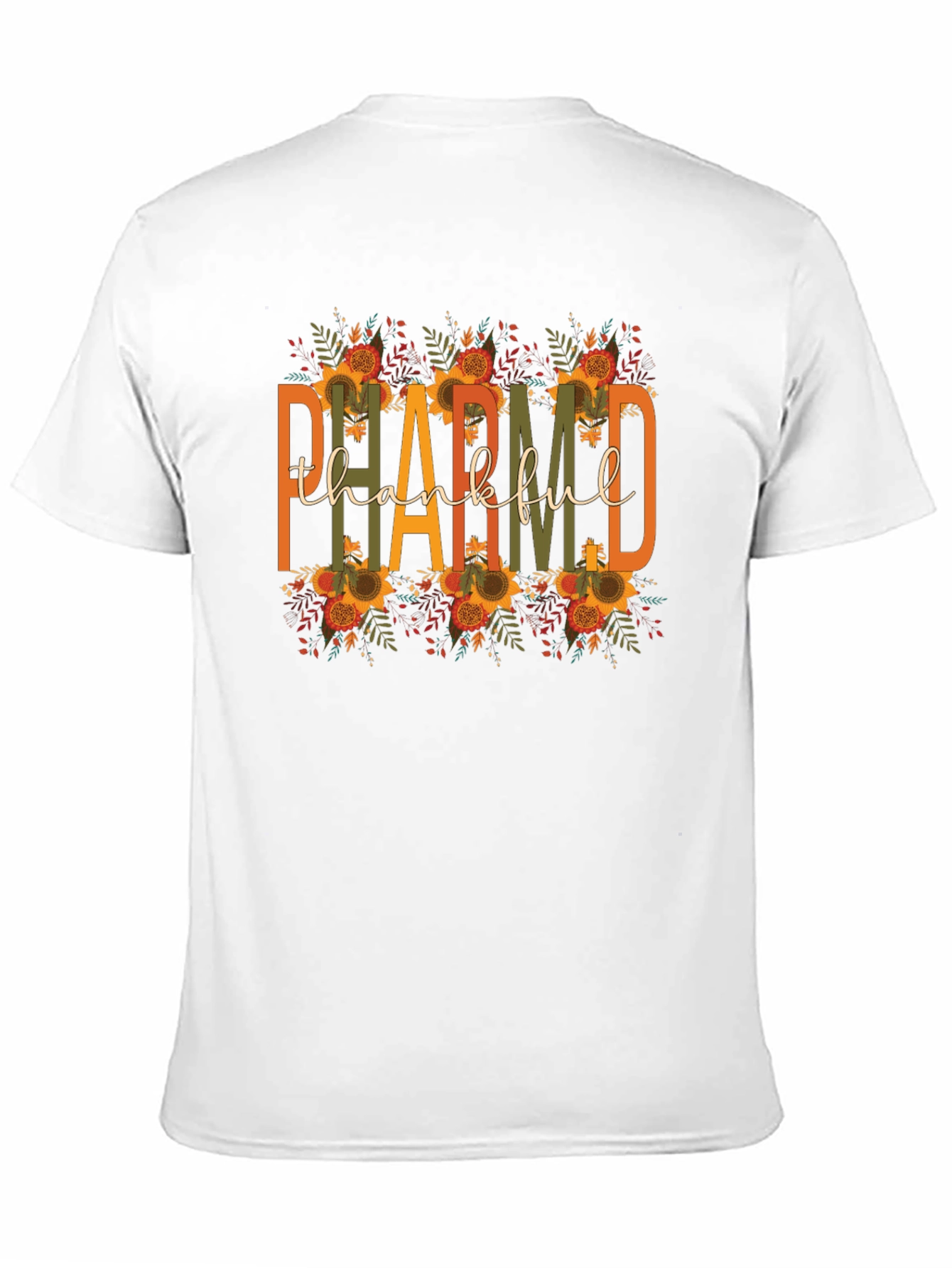 Thankful Floral Graphic Tee