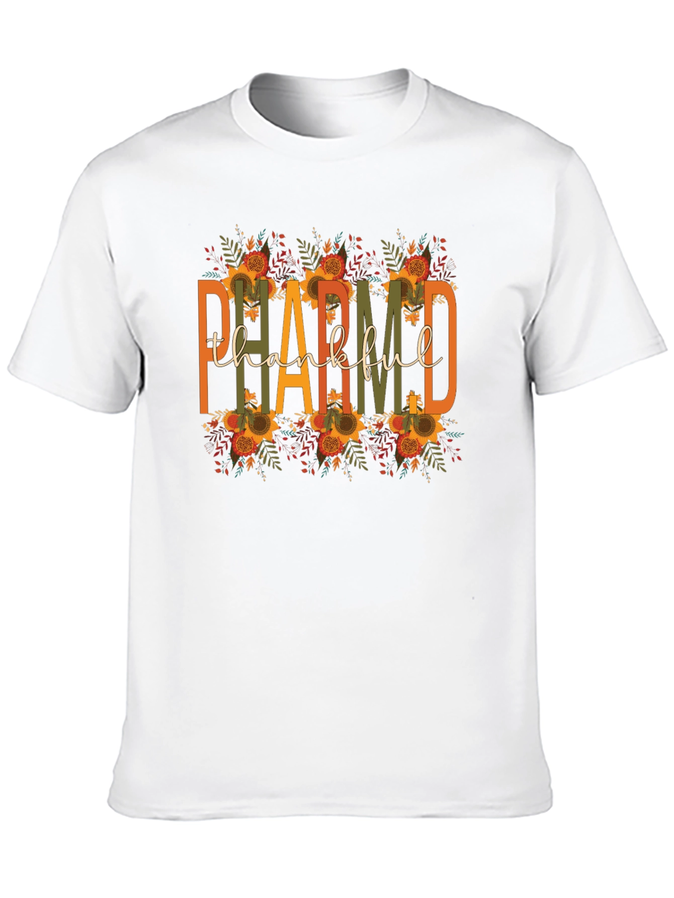 Thankful Floral Graphic Tee