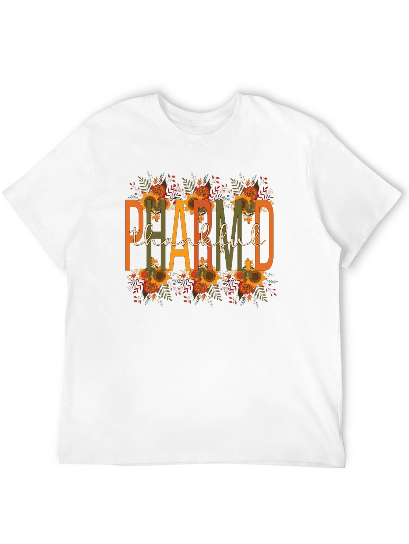 Thankful Floral Graphic Tee