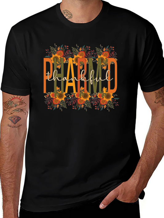 Thankful Floral Graphic Tee
